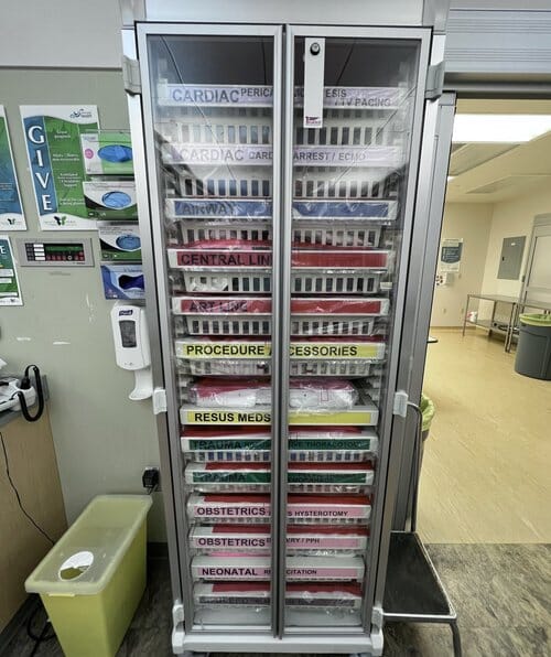 The Resus Tower Enclosed Storage Pegasus