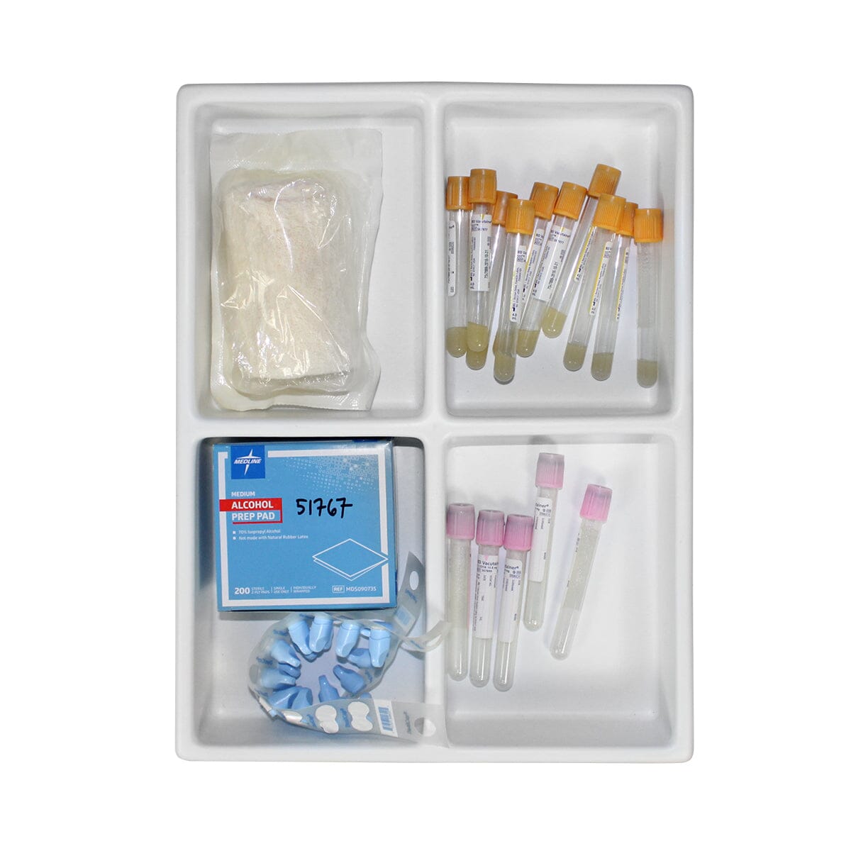 4 Compartment Drawer Organizer for Core Carts Bins & Organizers TrippNT
