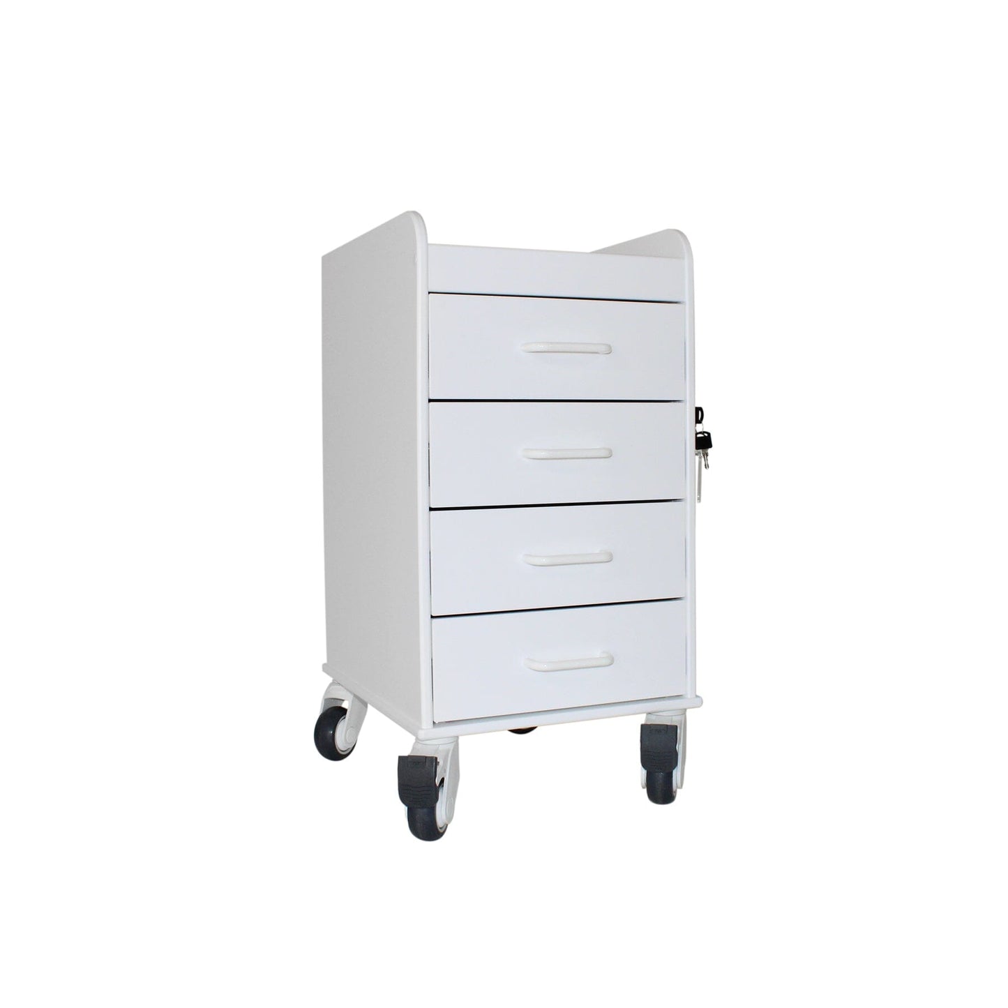 White Compact Cart Procedure/Bedside Carts TrippNT