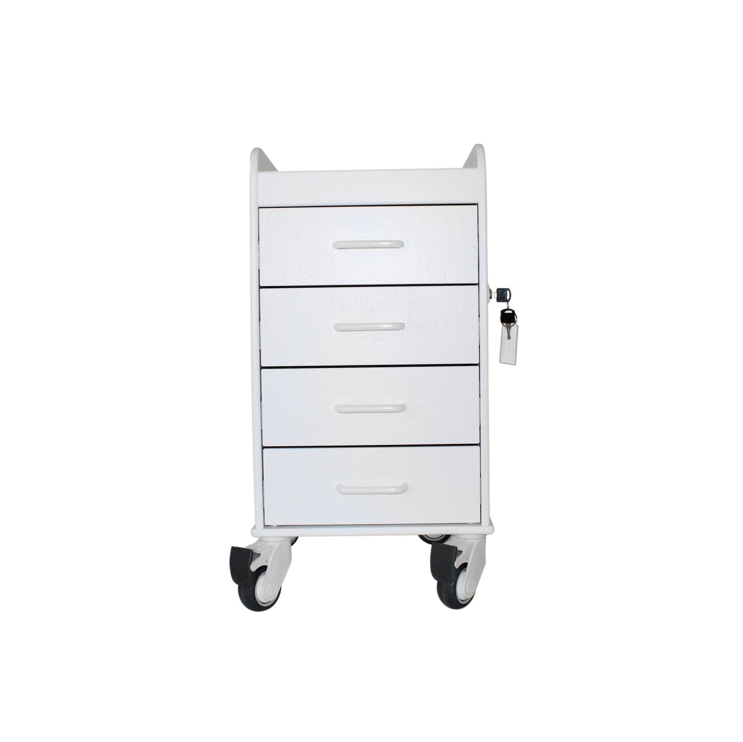 White Compact Cart Procedure/Bedside Carts TrippNT