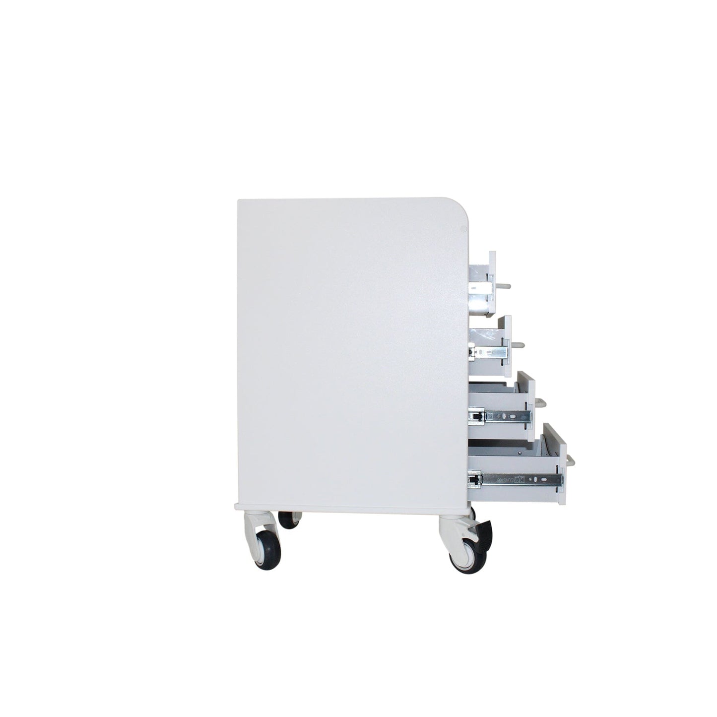 White Compact Cart Procedure/Bedside Carts TrippNT