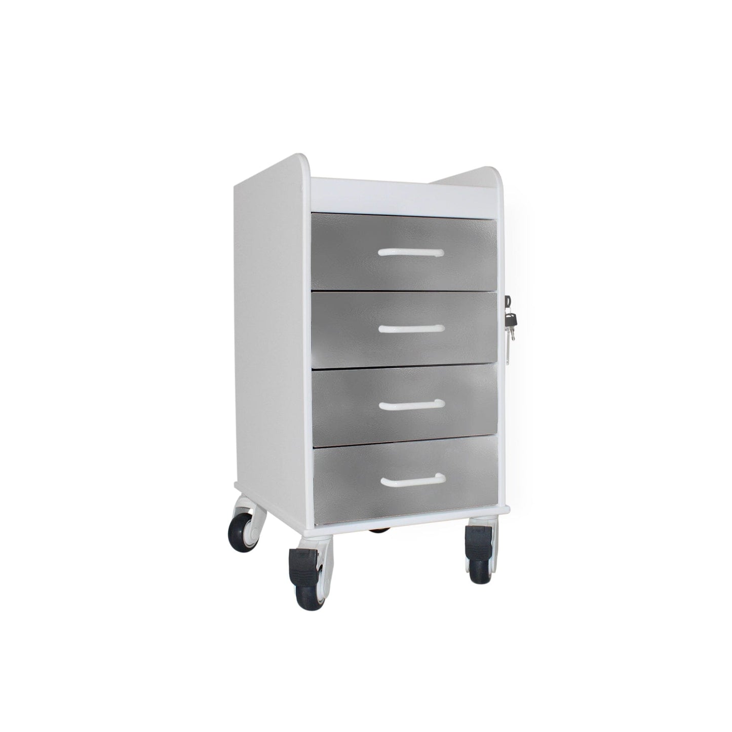 White Compact Cart Procedure/Bedside Carts TrippNT