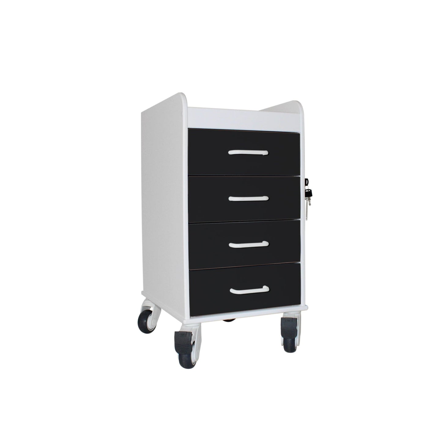 White Compact Cart Procedure/Bedside Carts TrippNT