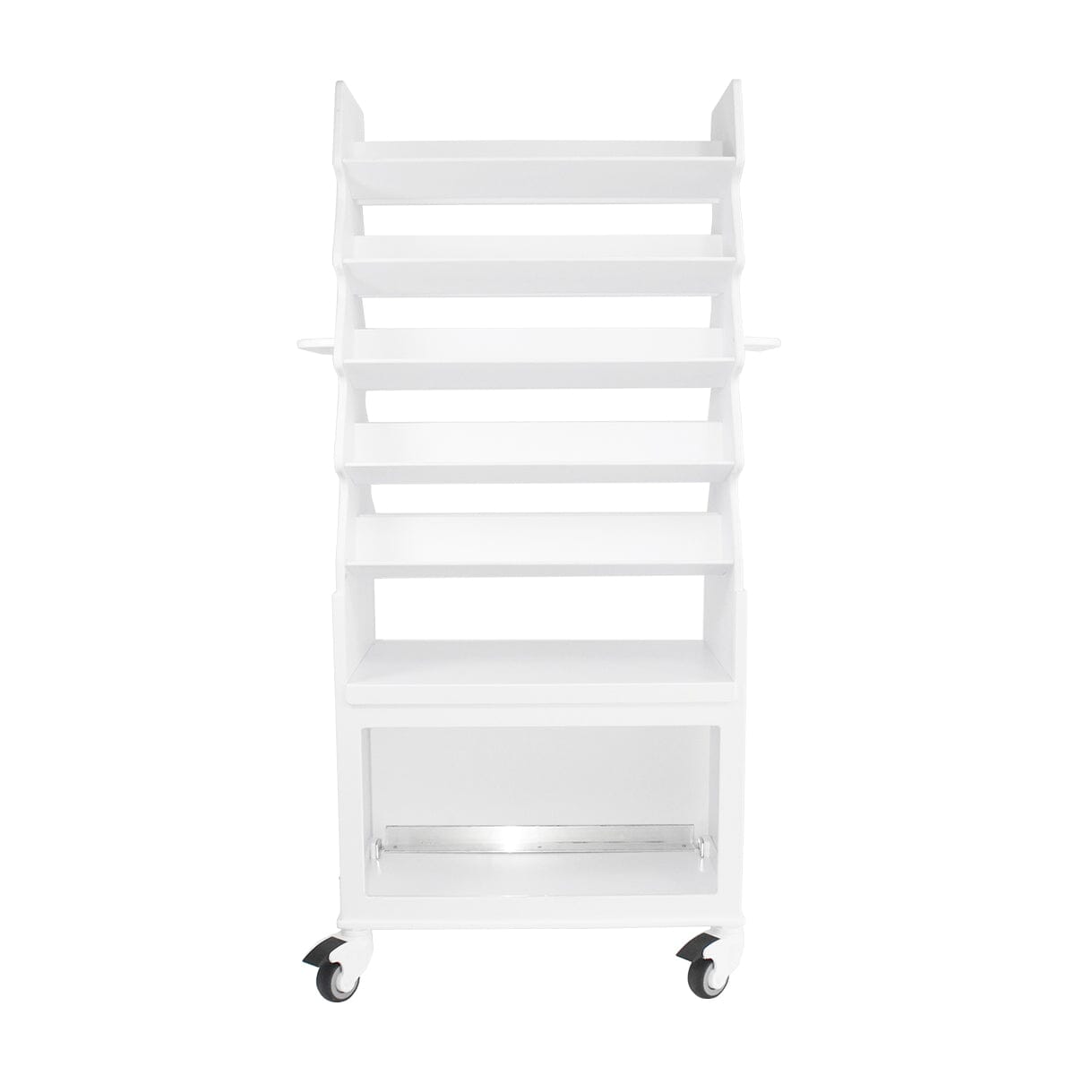 Tall Extra Wide Slanted Suture Cart Procedure/Bedside Carts TrippNT