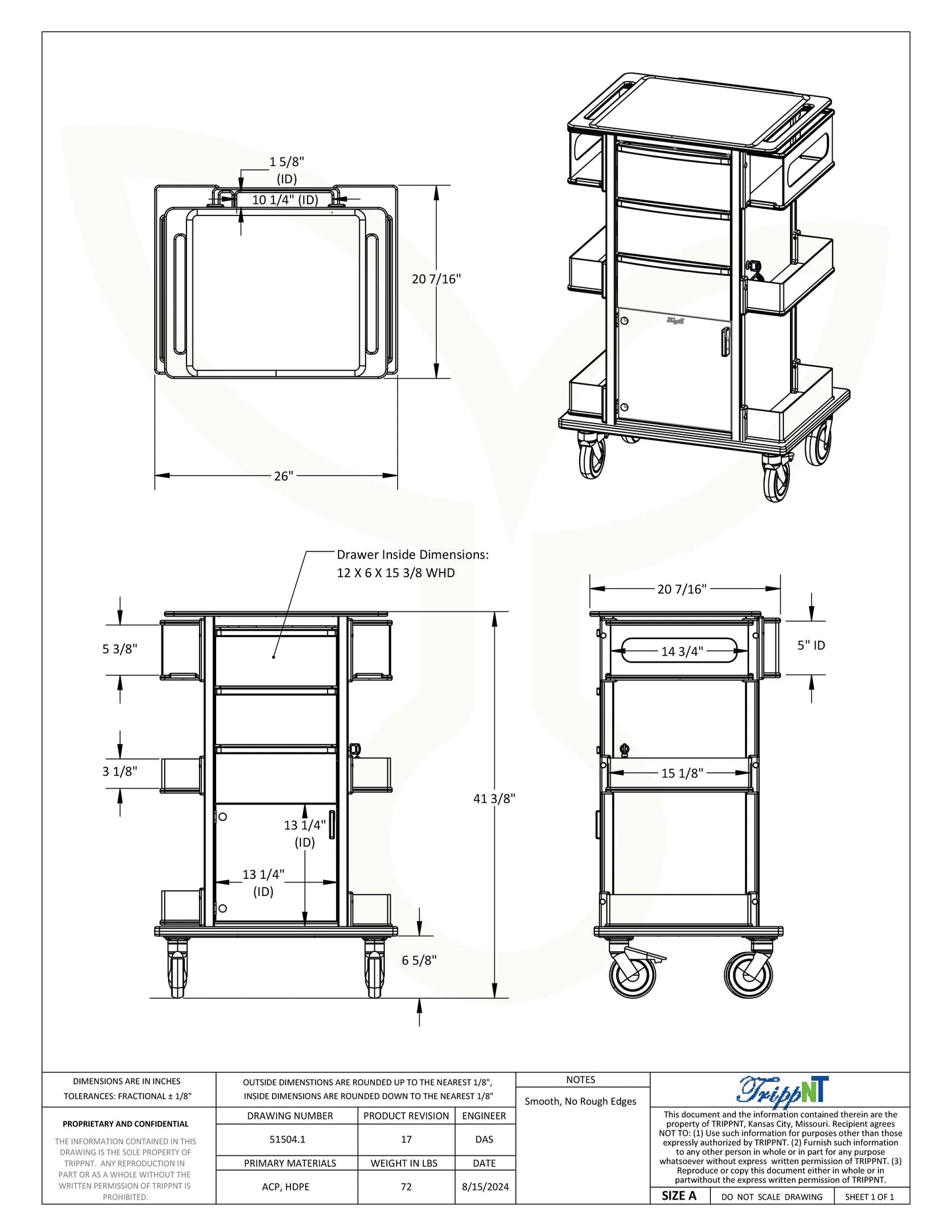 Element 05 Cart Procedure/Bedside Carts TrippNT