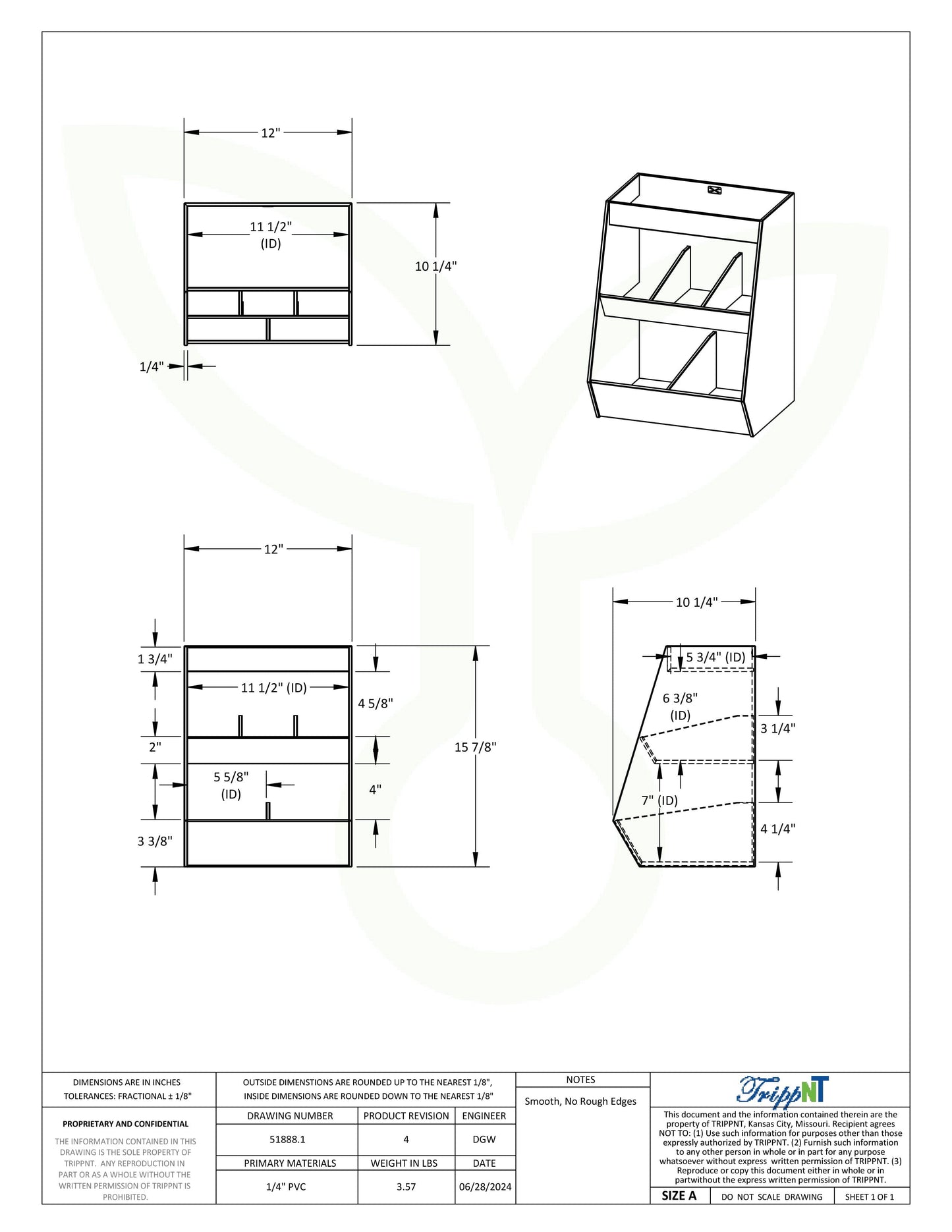 MRI Lab Storage Shelves MRI Safe TrippNT
