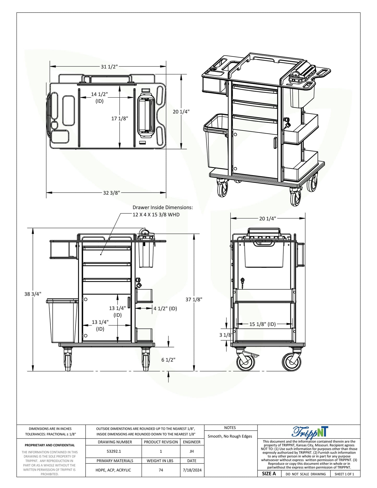 Phlebotomy Pro Cart Procedure/Bedside Carts TrippNT