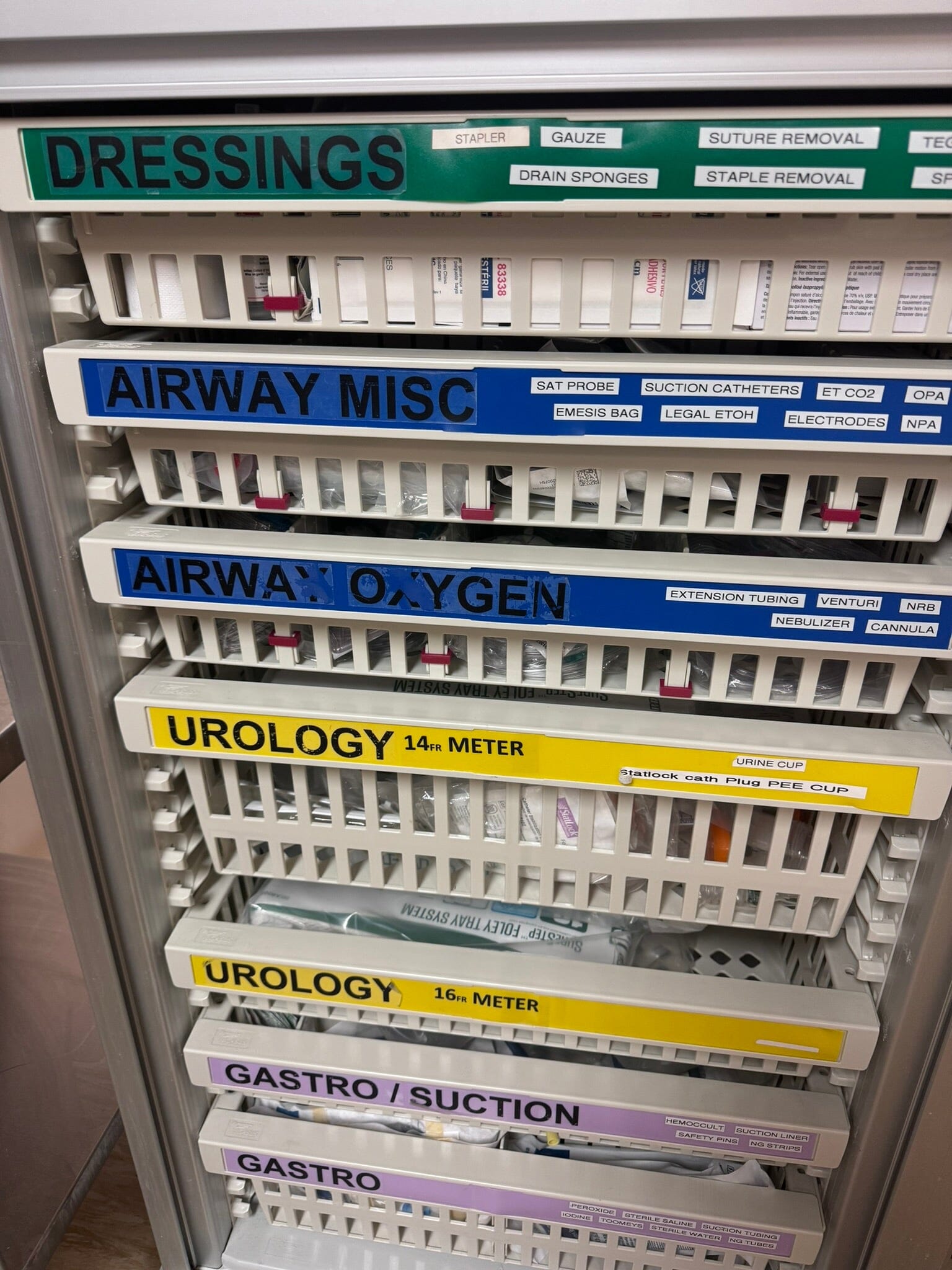 The Resus Cabinet Enclosed Storage Pegasus