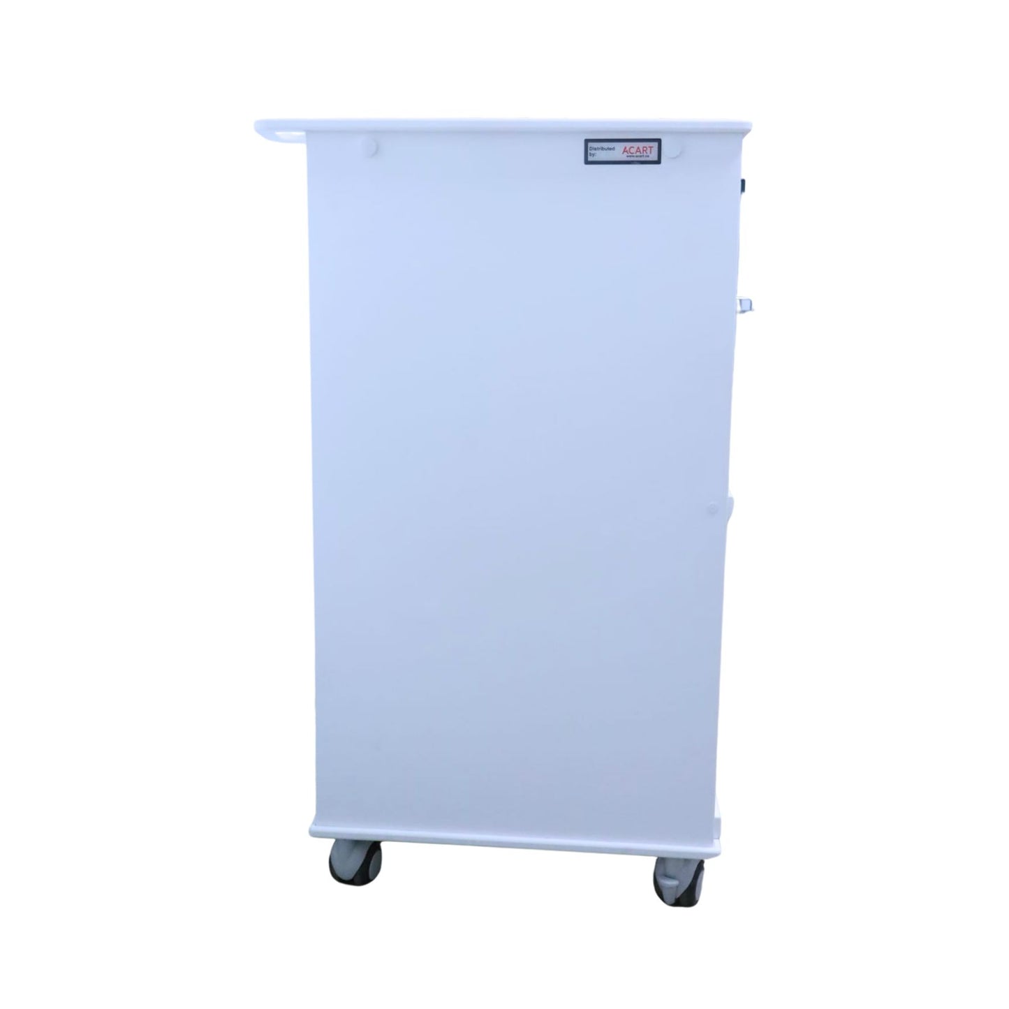White Compact Cart Acart Equipment