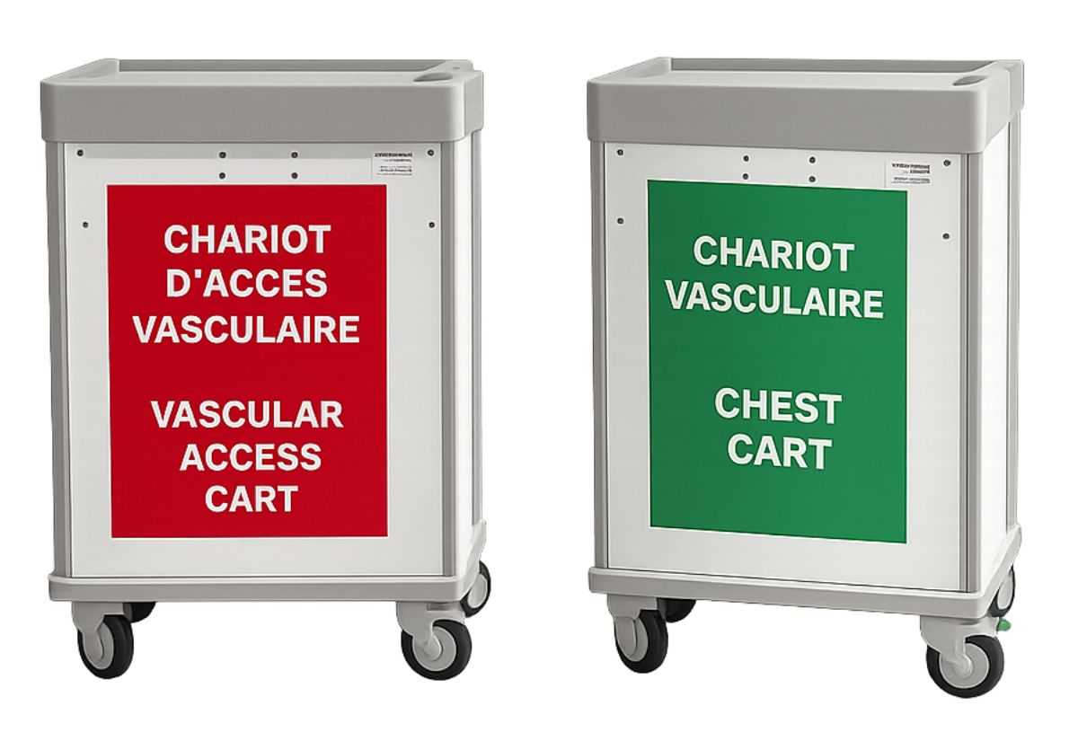 Cart Decal Treatment & Procedure Carts Acart Letters - magnetic 18" x 24"