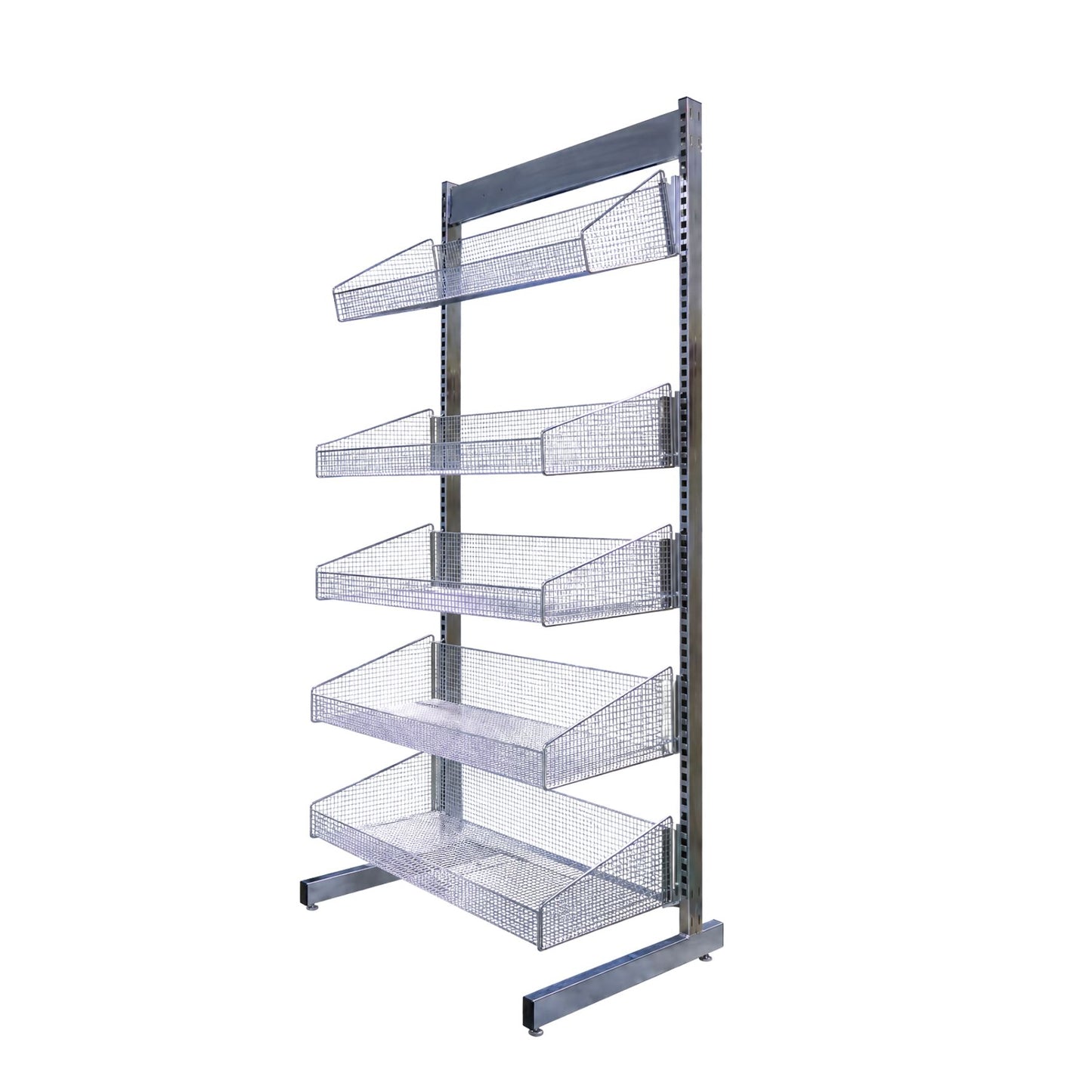 Par Wall Chrome Stand Frame, 74"H Acart Equipment