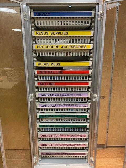 The Resus Tower Enclosed Storage Pegasus