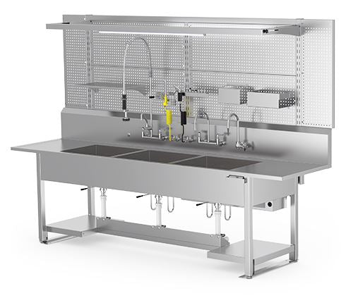 Processing Sink Stainless Solutions Mac Medical