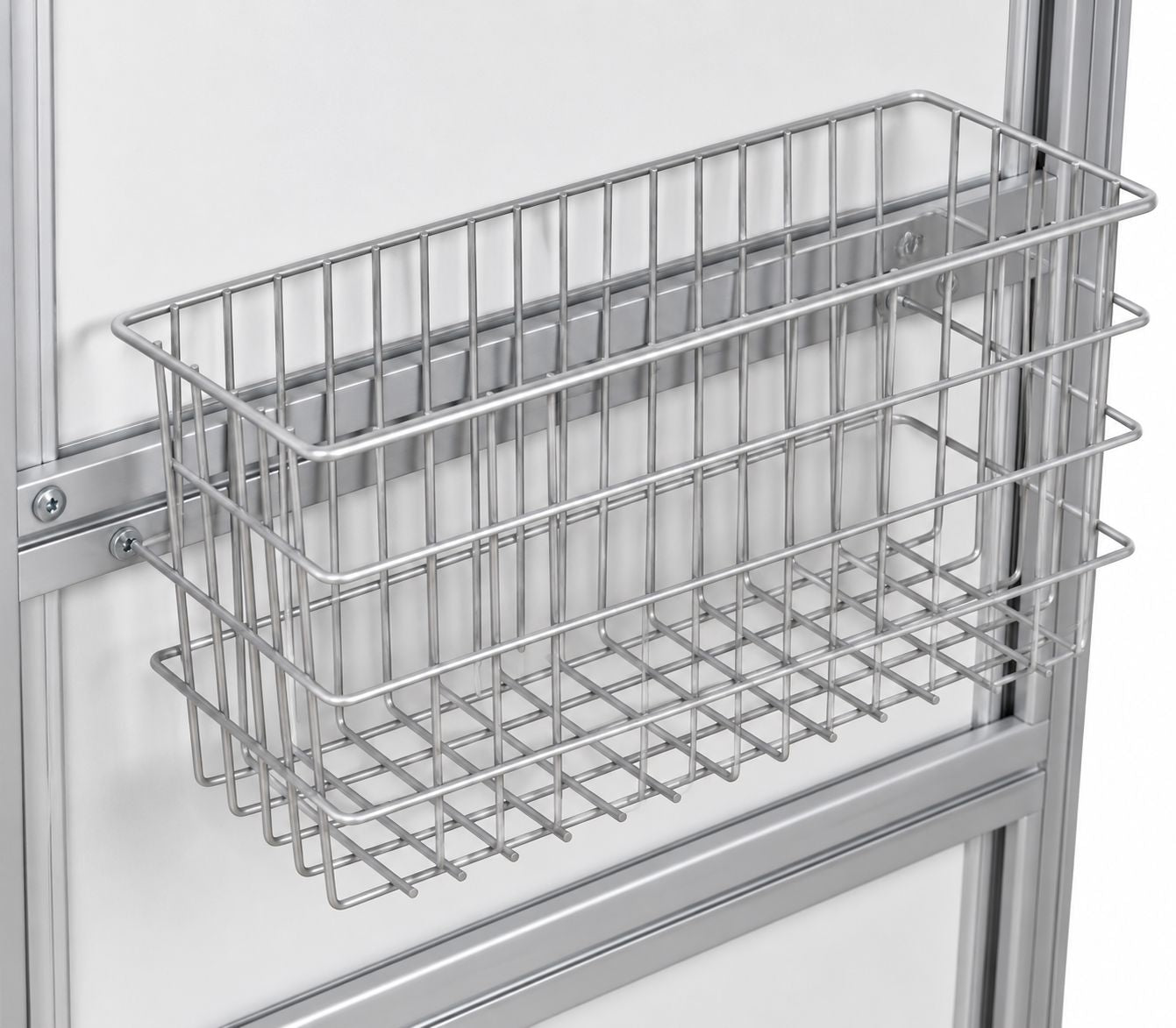 Wire Basket for QT cart Acart Equipment Silver