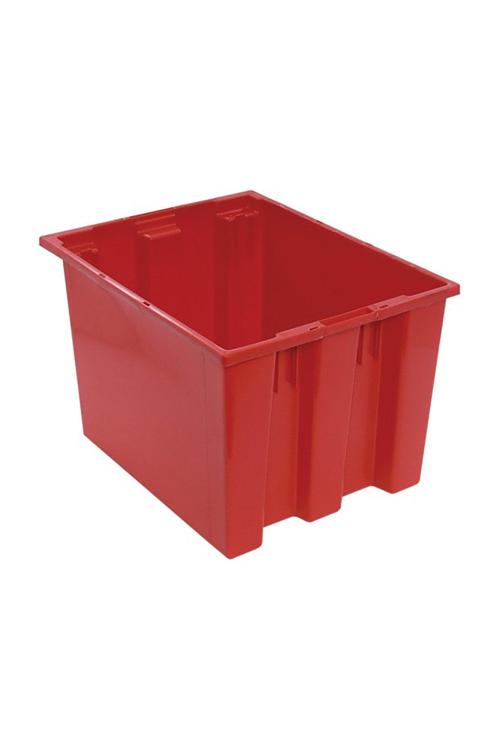 Stack and Nest Tote Bins & Containers Acart 19-1/2"L x 15-1/2"W x 13"H Red