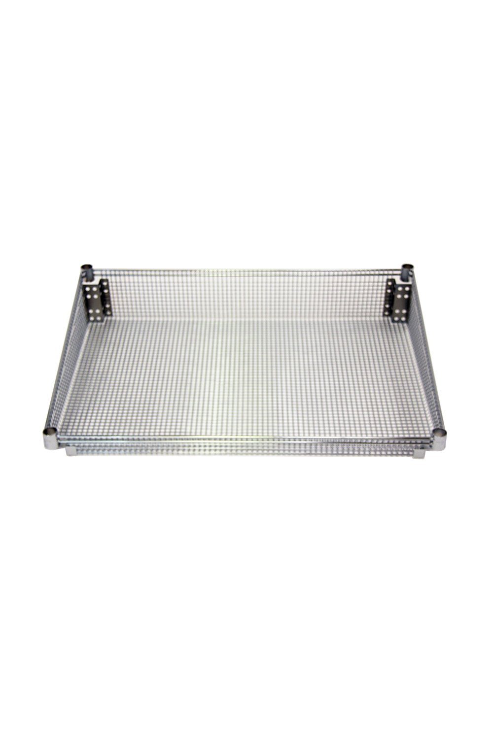 Basket 24"D, post mount Open Storage Acart