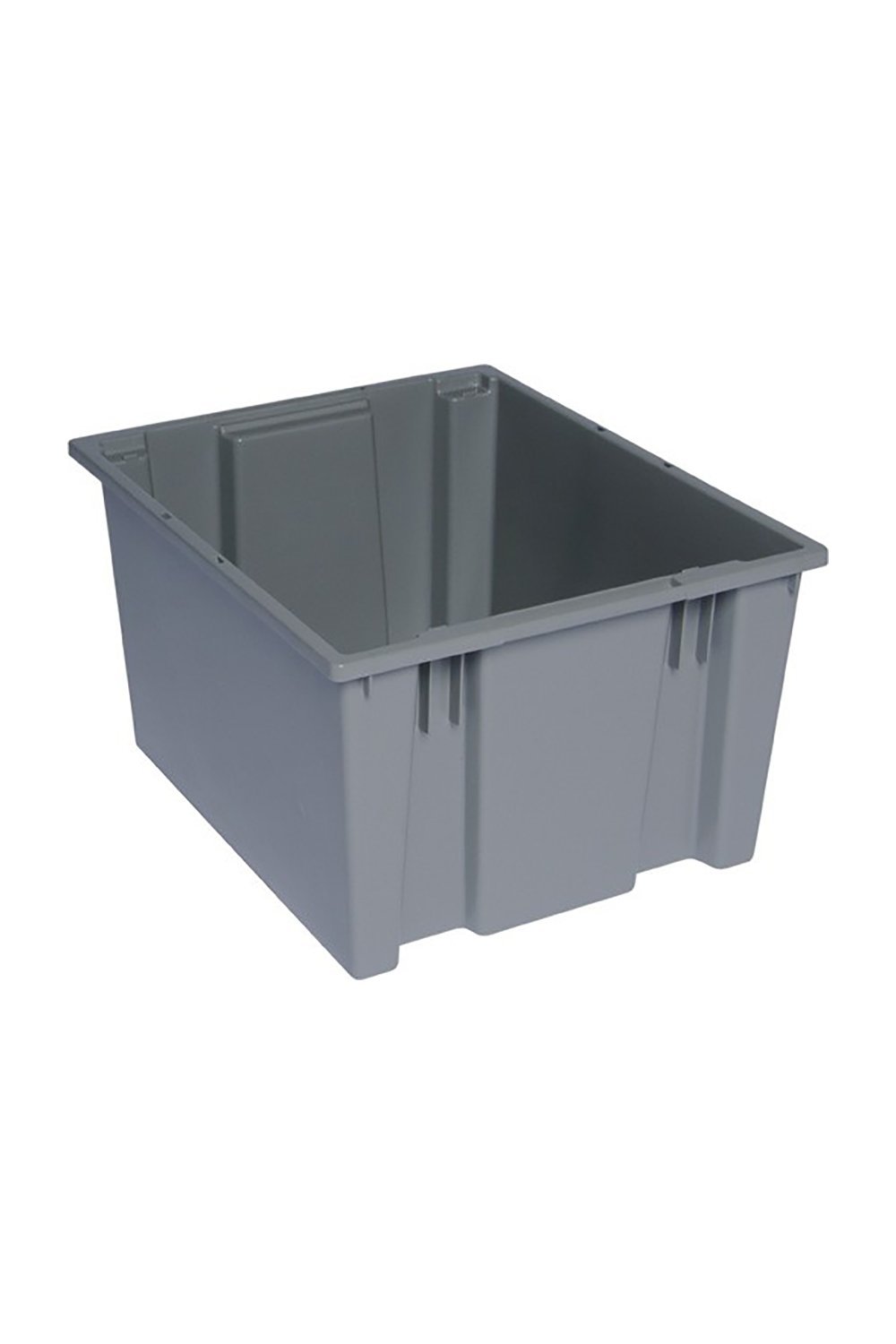 Stack and Nest Tote Bins & Containers Acart 19-1/2"L x 15-1/2"W x 13"H Gray