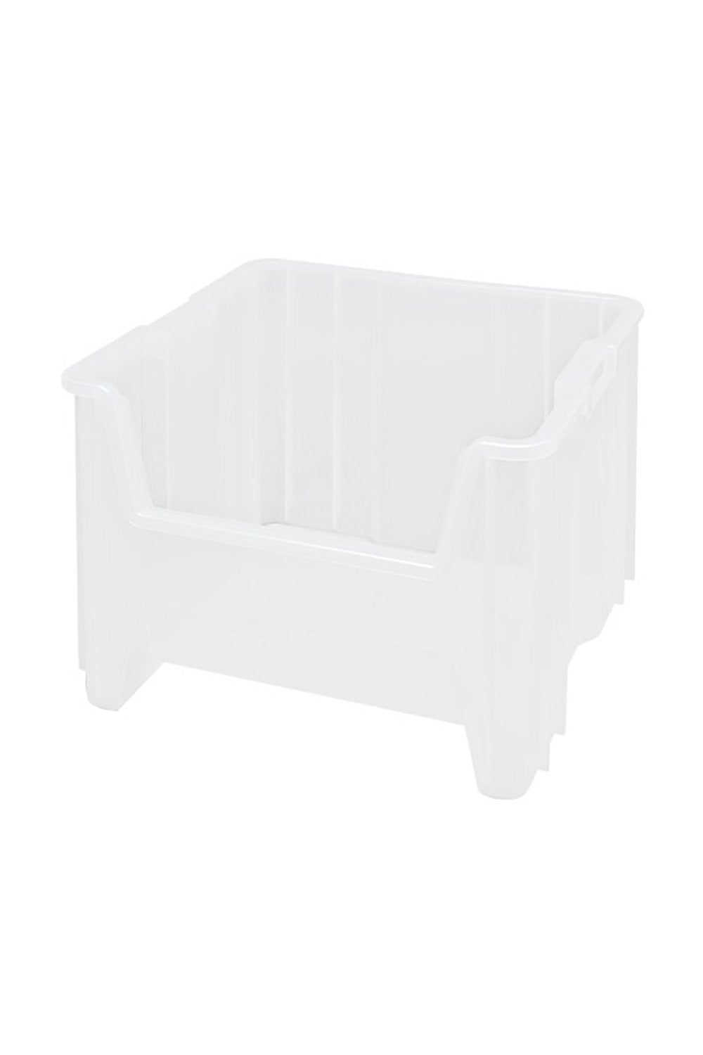 Clear View Giant Stack Container Bins & Containers Acart Equipment 17-1/2"L x 16-1/2"W x 12-1/2"H Clear