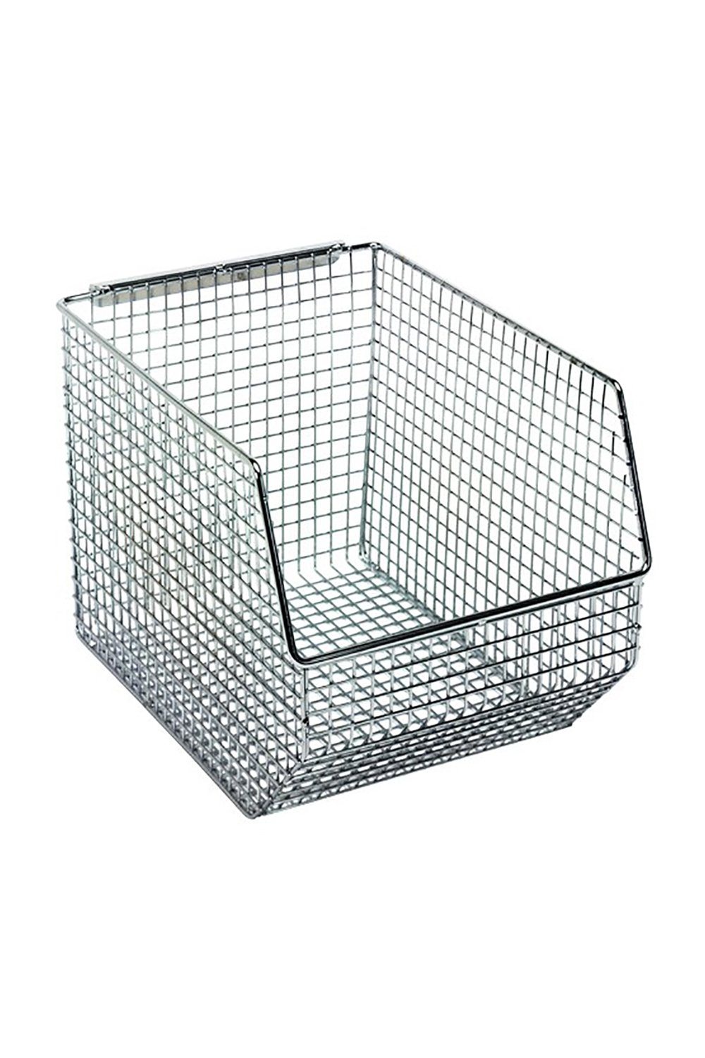 Mesh Stack and Hang Bin Bins & Containers Acart 10-1/2"L x 8"W x 7"H Black
