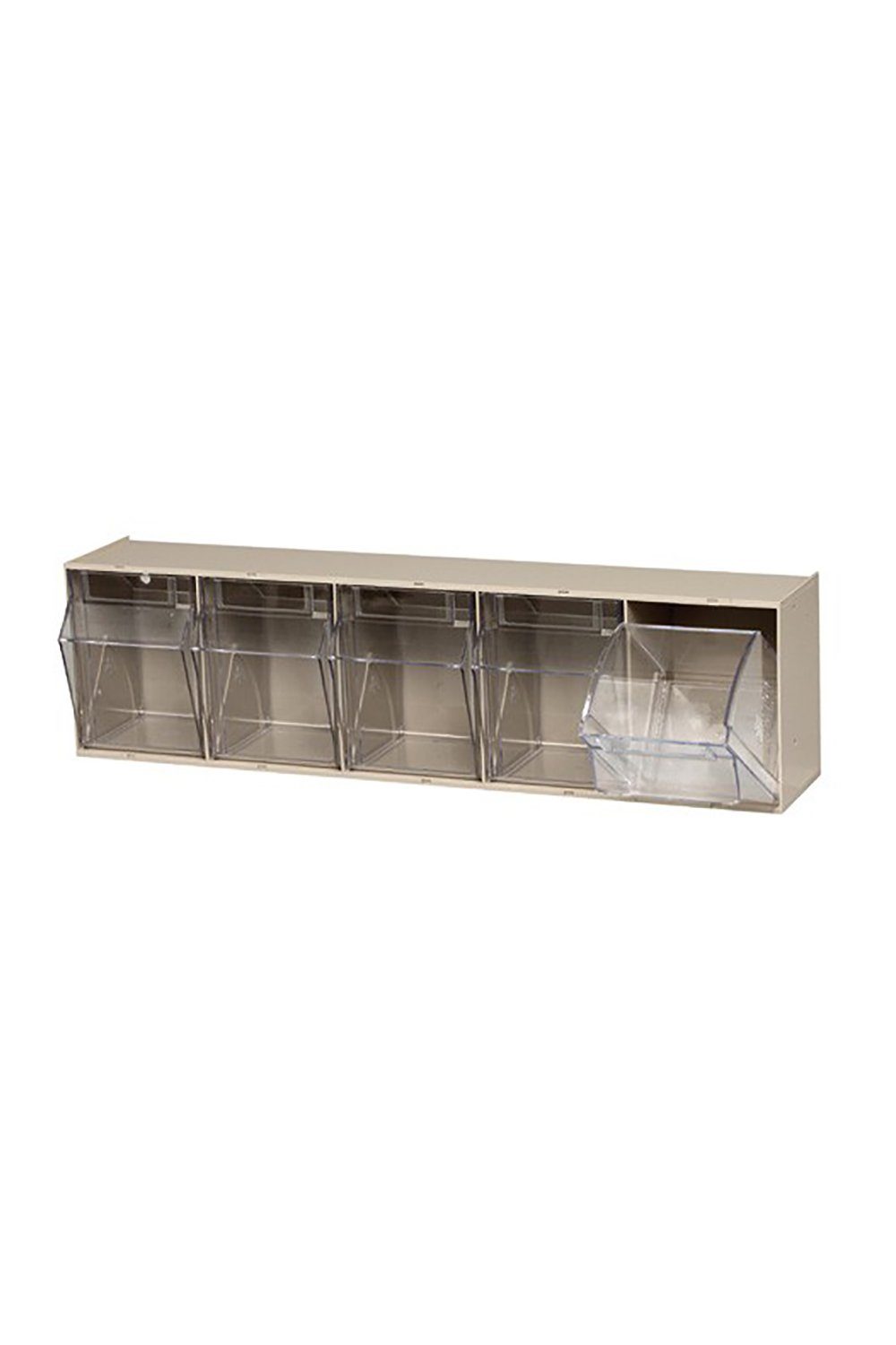 Clear Tip Out Bin Bins & Containers Acart 5-1/4"L x 23-5/8"W x 6-1/2"H 5.0