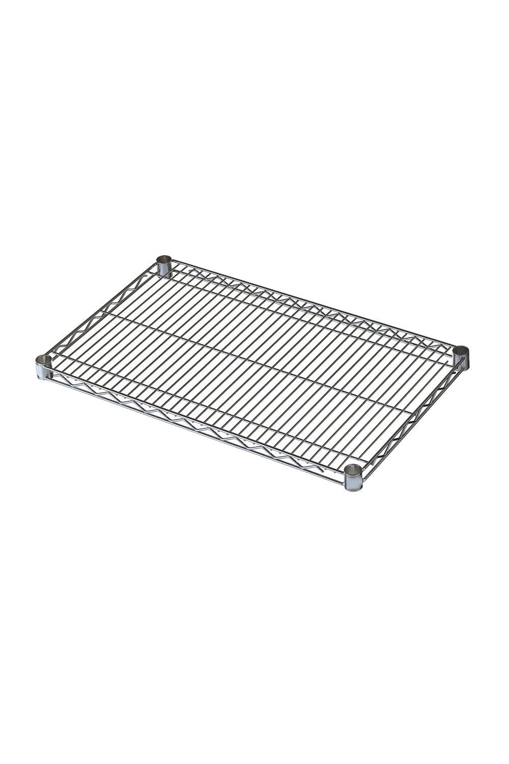 Shelf, Wire Open Storage Acart 24" x 24" Chrome Super Adjustable