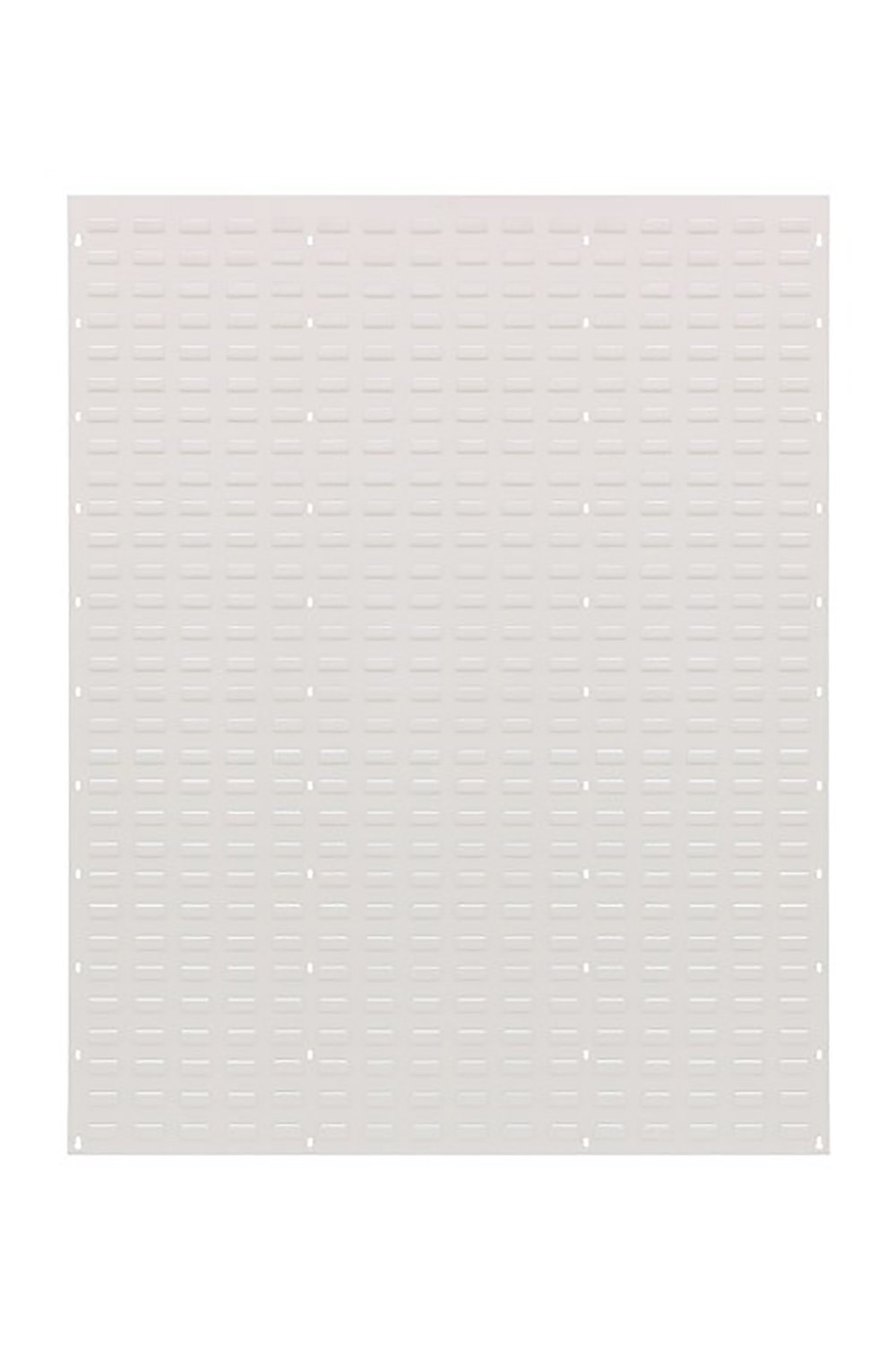 White Ultra Hanging Louvered Panels Bins & Containers Acart 48"W x 61"H