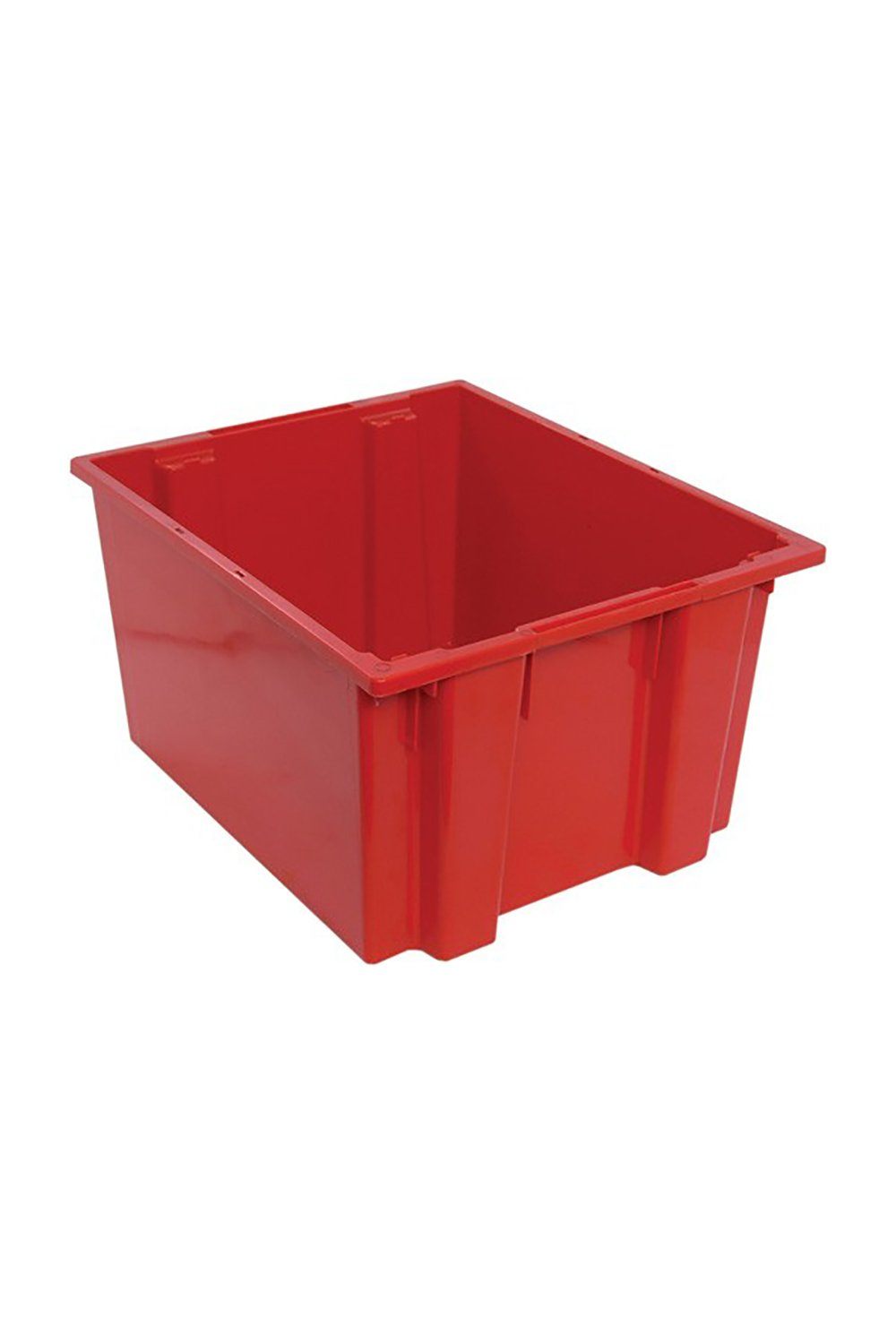Stack and Nest Tote Bins & Containers Acart 23-1/2"L x 19-1/2"W x 13"H Red