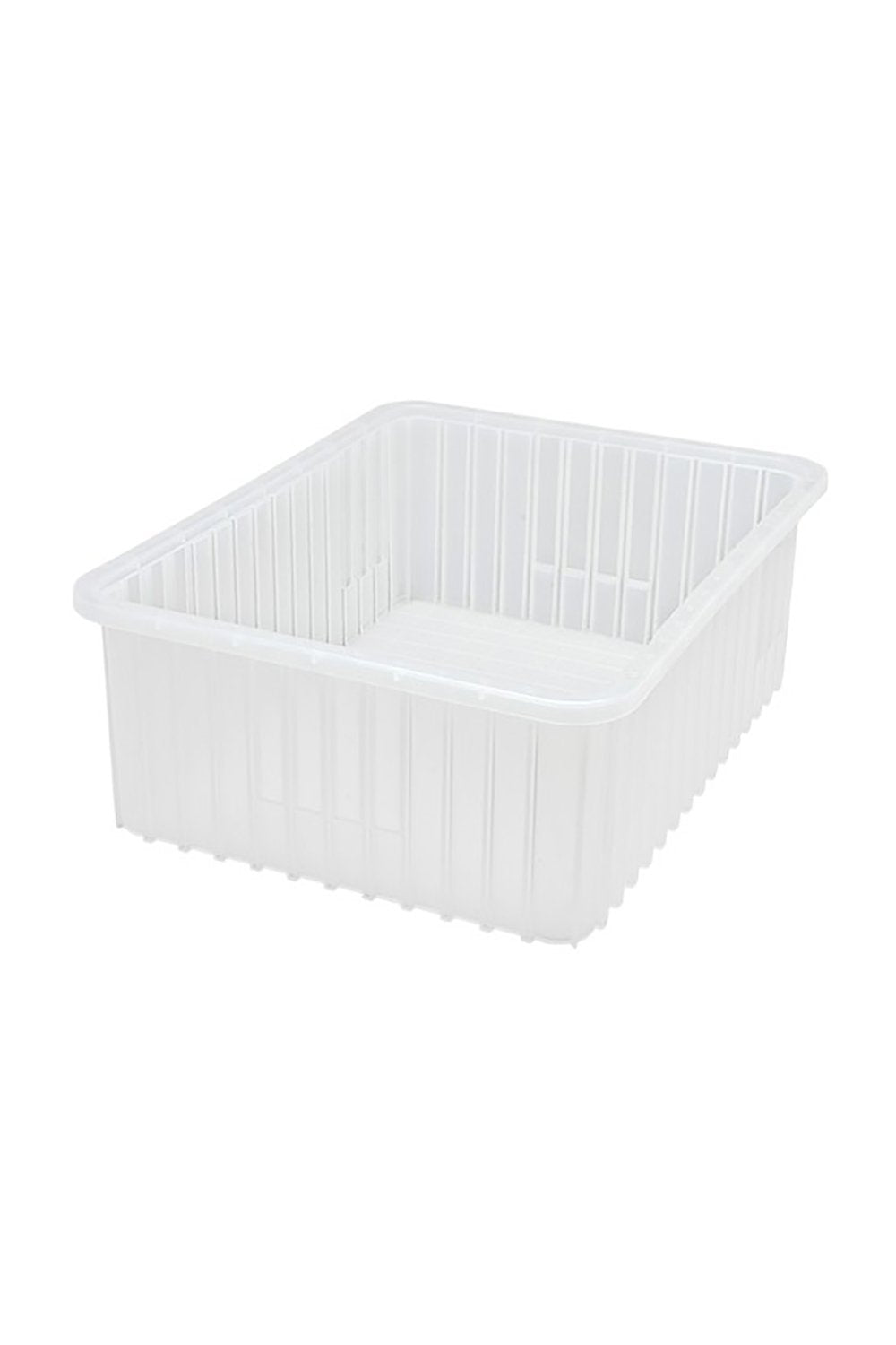 Clear View Dividable Grid Container Bins & Containers Acart 22-1/2"L x 17-1/2"W x 8"H Clear