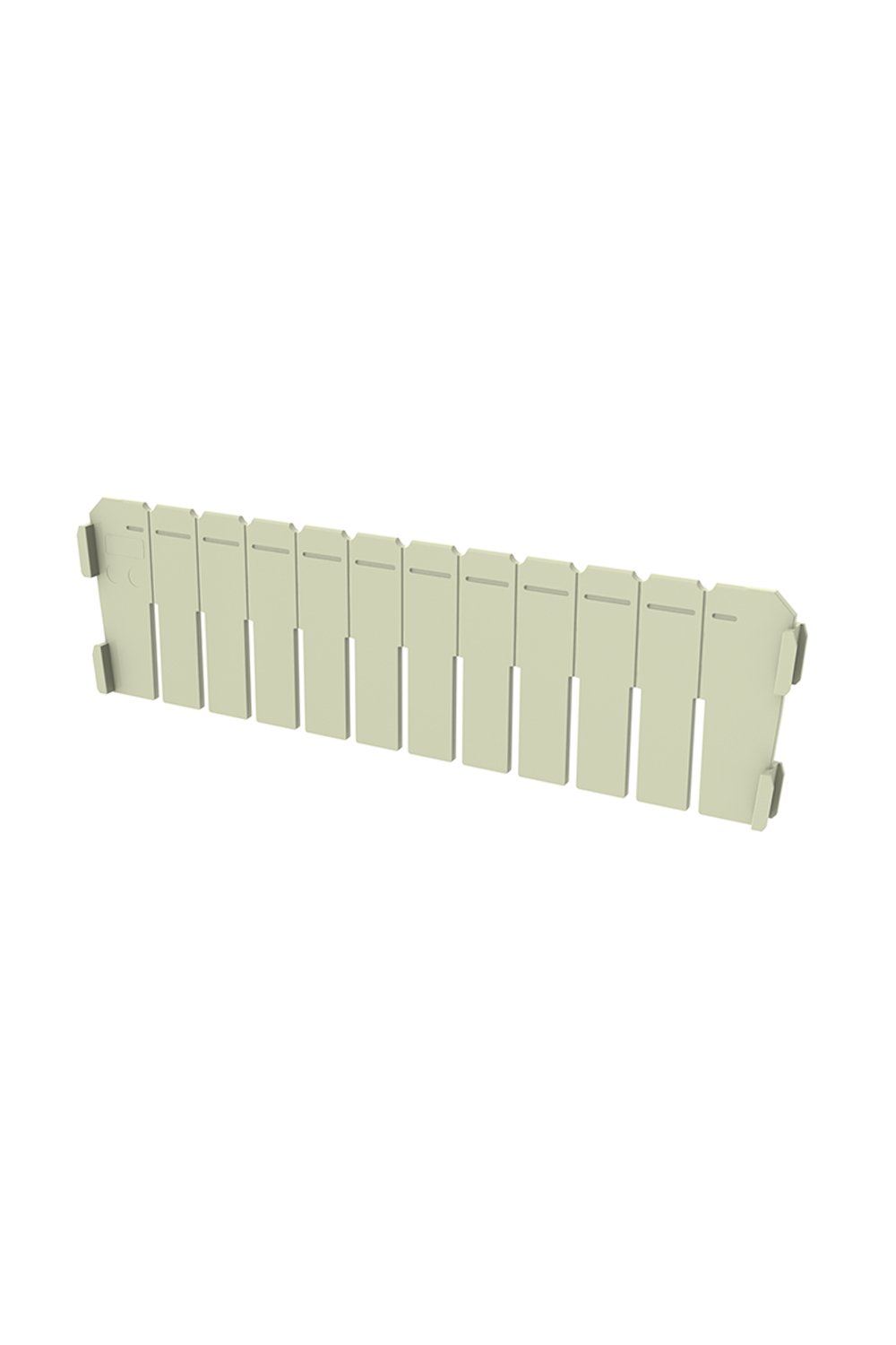 4" short divider, plastic Open Storage Acart