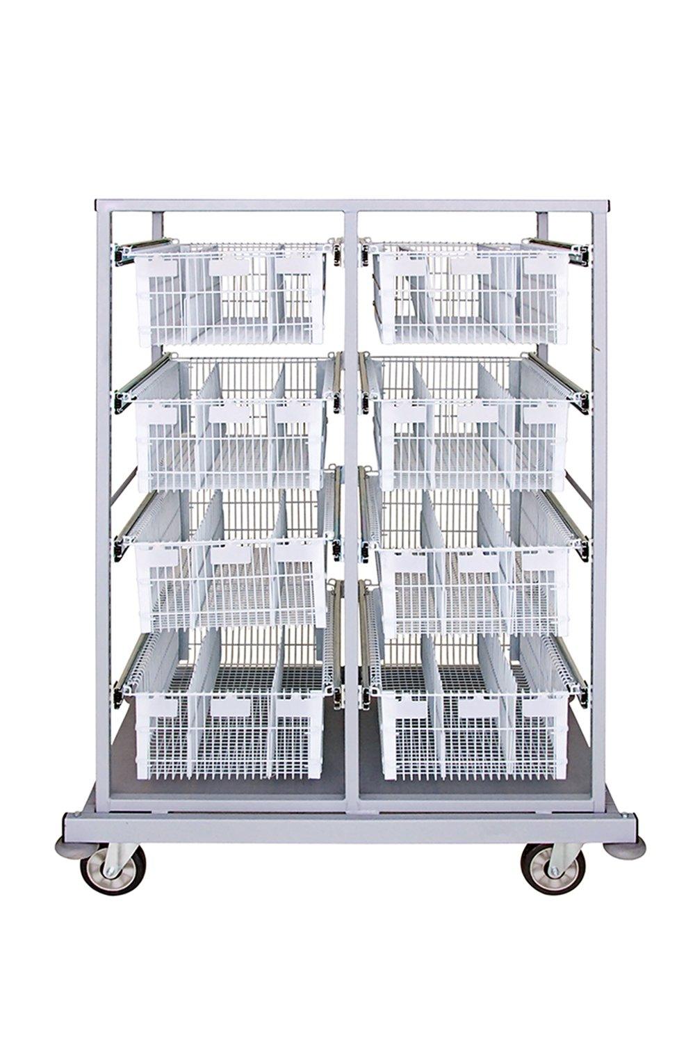 Par Cart, Medium, Double, Empty Open Storage Acart