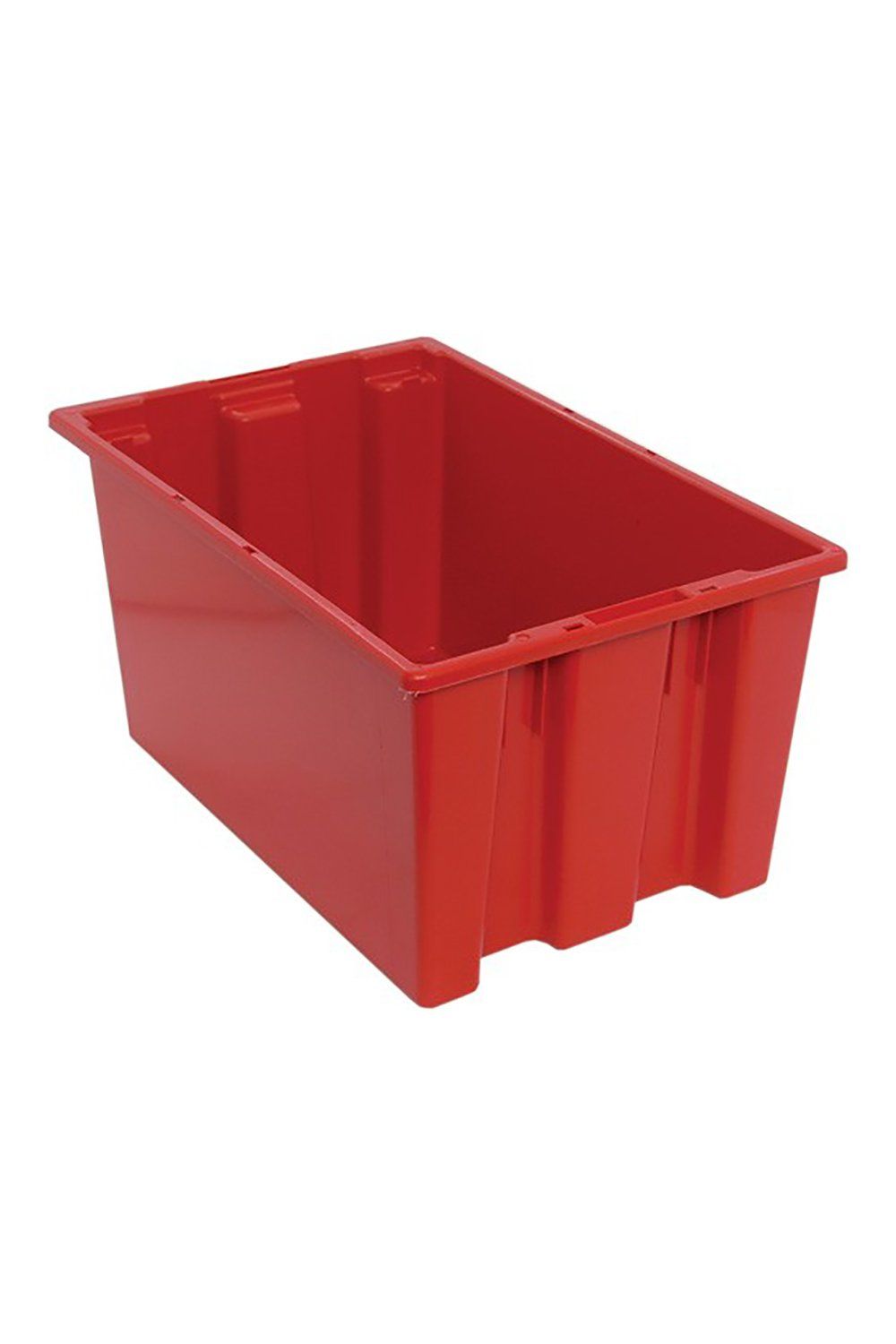 Stack and Nest Tote Bins & Containers Acart 23-1/2"L x 15-1/2"W x 12"H Red