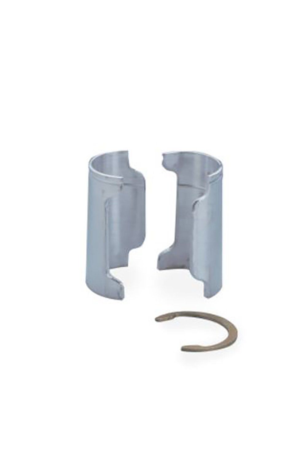 Post, Split Sleeve Open Storage Acart Chrome/Zinc