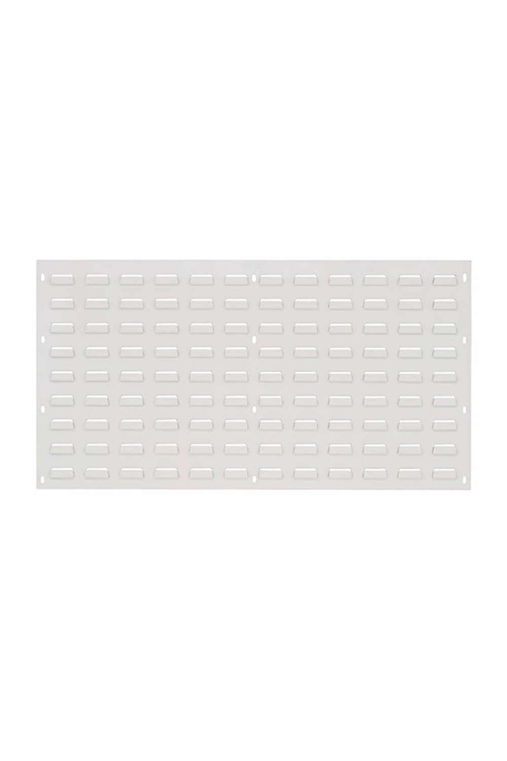 White Ultra Hanging Louvered Panels Bins & Containers Acart 36"W x 19"H