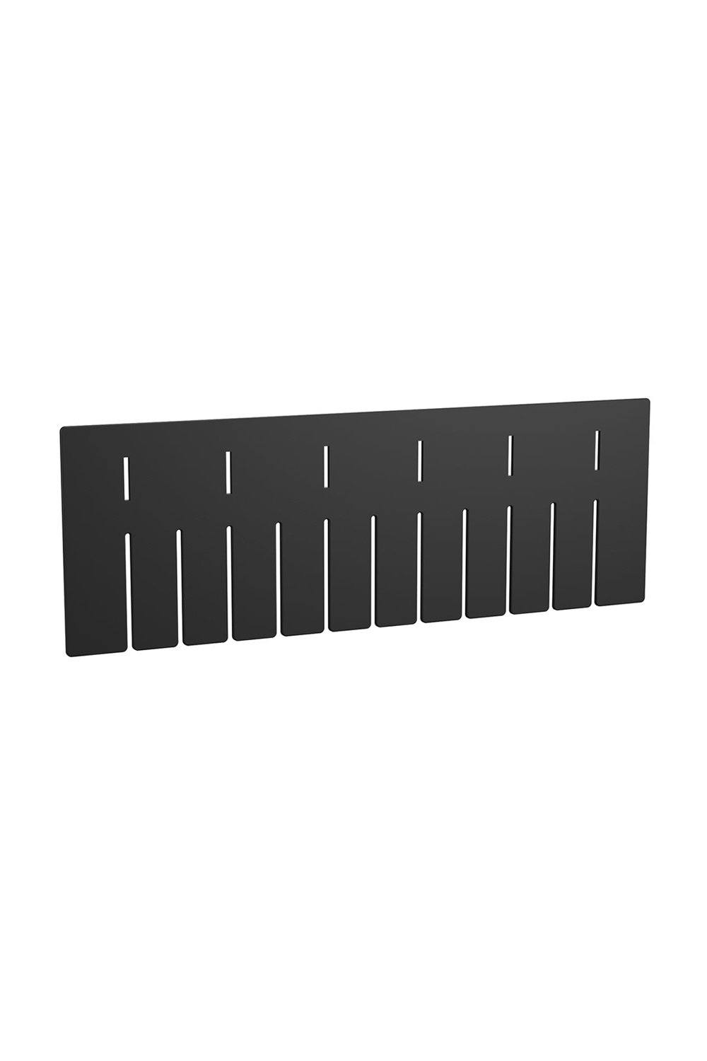 Dividable Grid Container Short Divider Bins & Containers Acart 15-3/4"L x 5-1/2"H Black