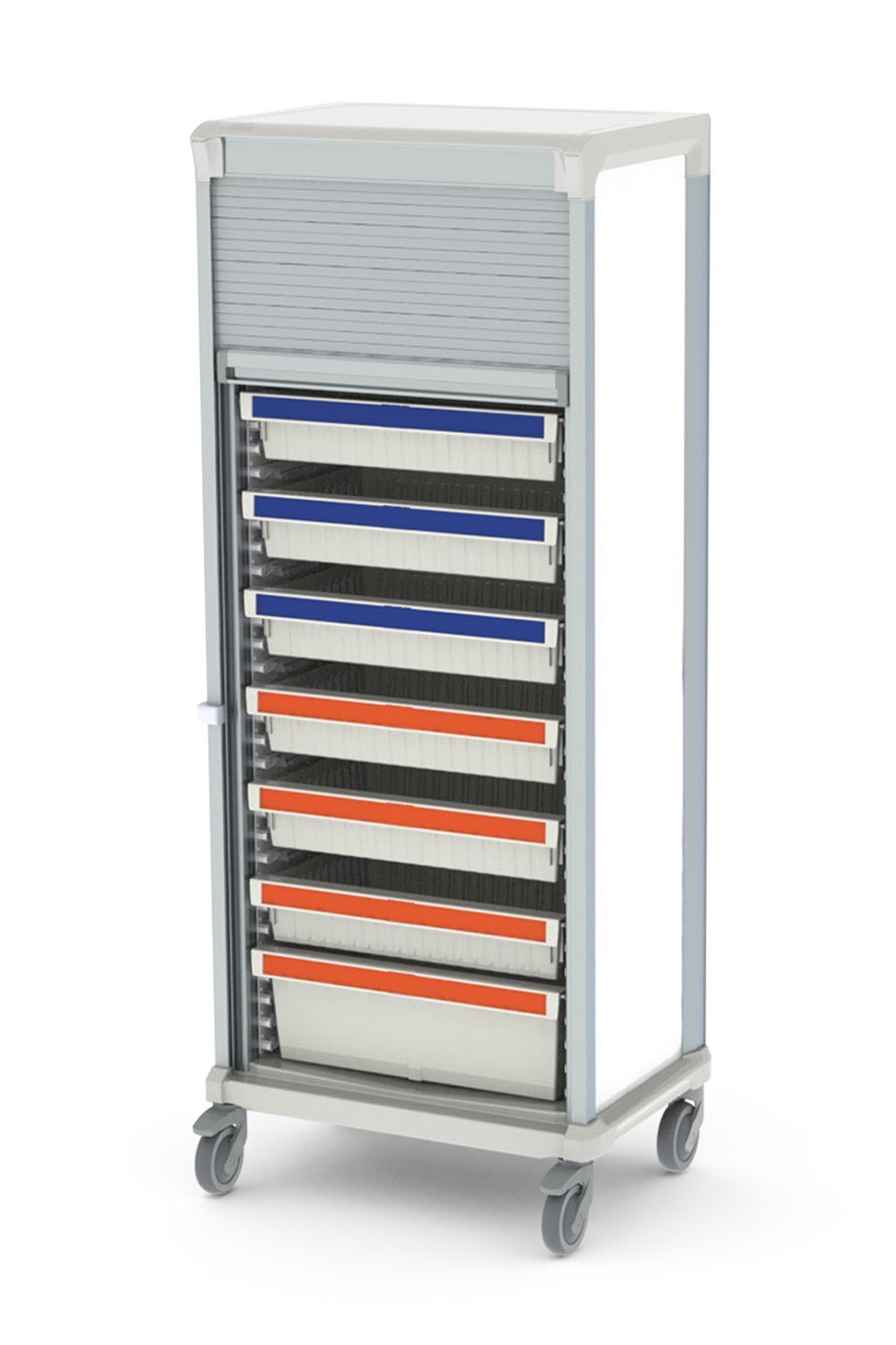 72"H Cart Enclosed Storage Pegasus 