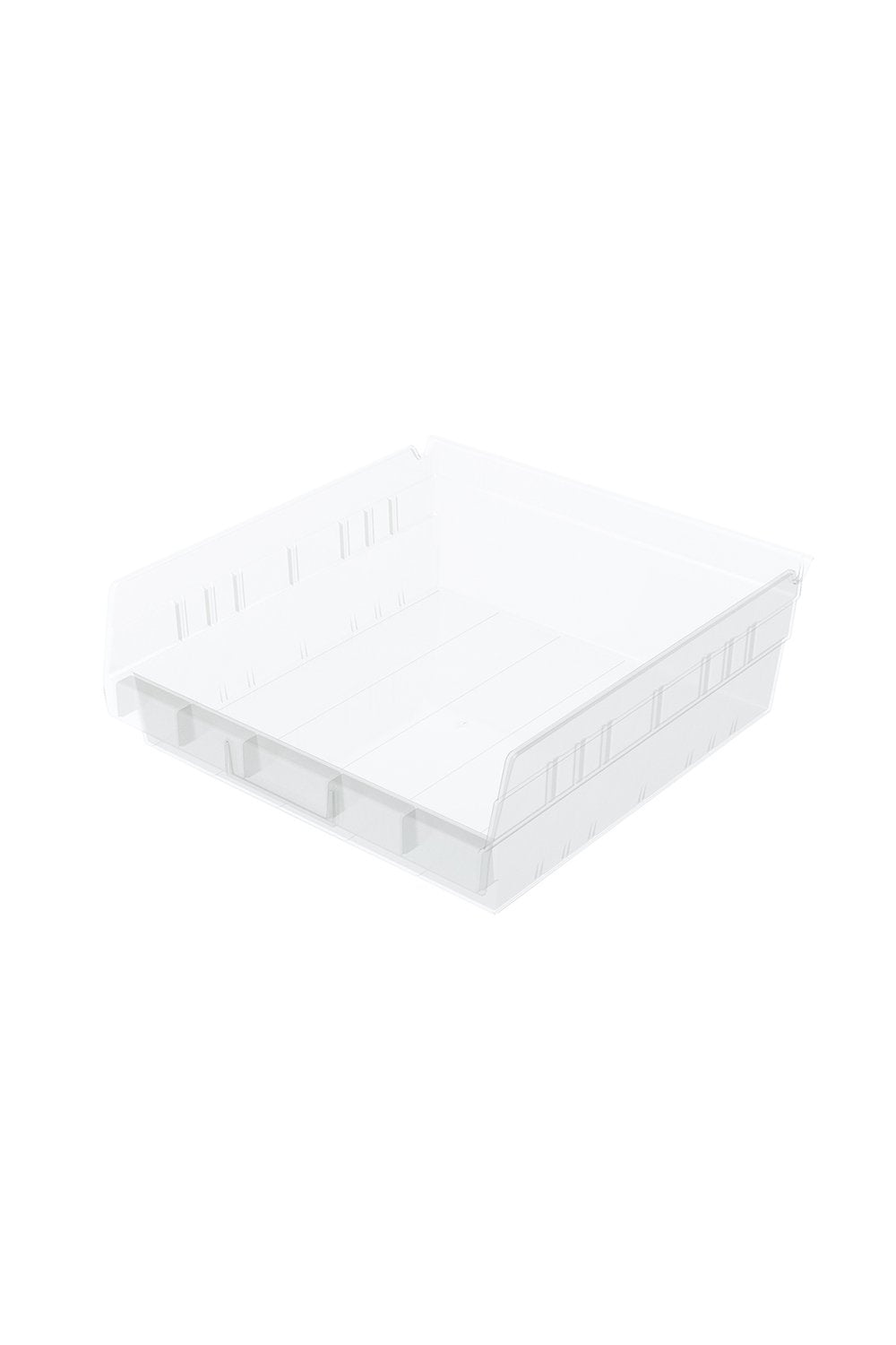 Shelf Bin for 12"D Shelves Bins & Containers Acart 11-5/8'' x 11-1/8'' x 4'' Clear