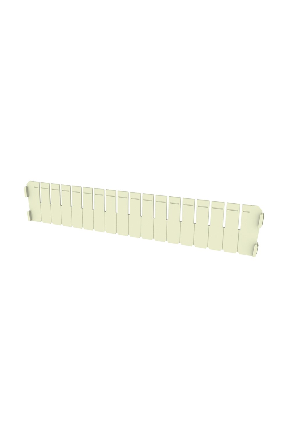 4" long divider, plastic Open Storage Acart