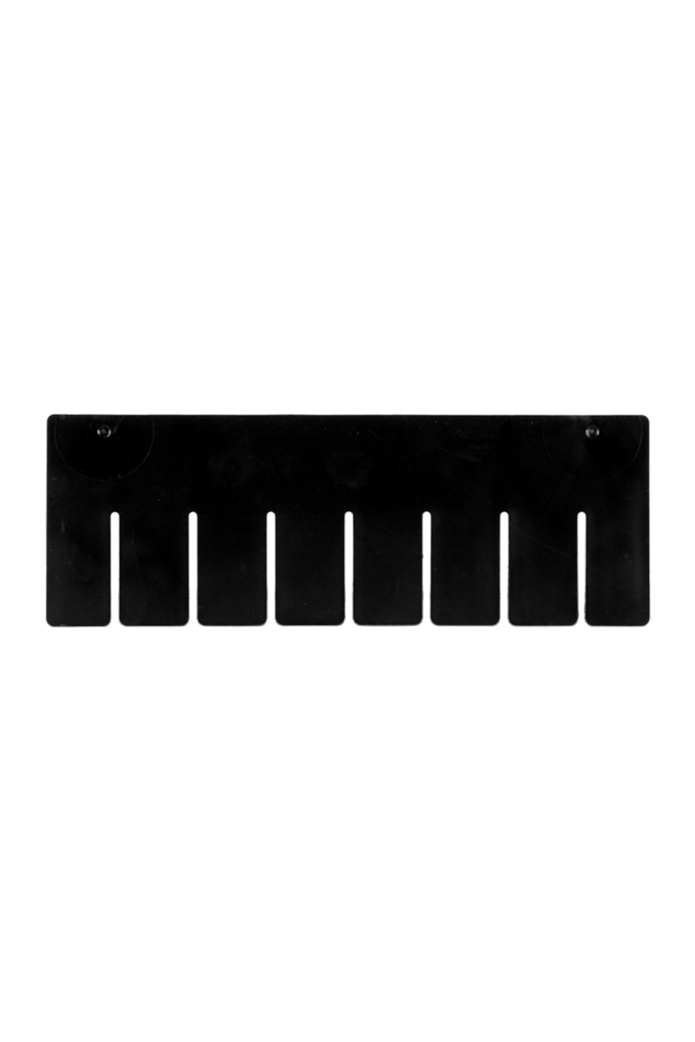 Dividable Grid Container Short Divider Bins & Containers Acart 9-3/4"L x 3"H Black