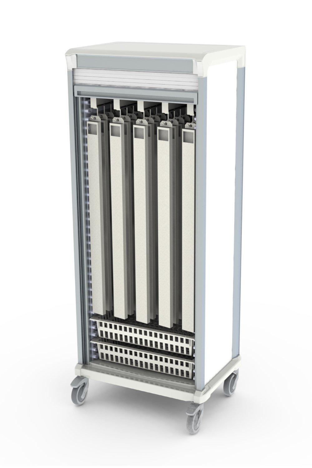 72"H Cart Enclosed Storage Pegasus
