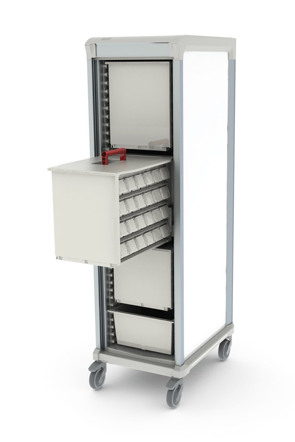 72"H Cart Enclosed Storage Pegasus 