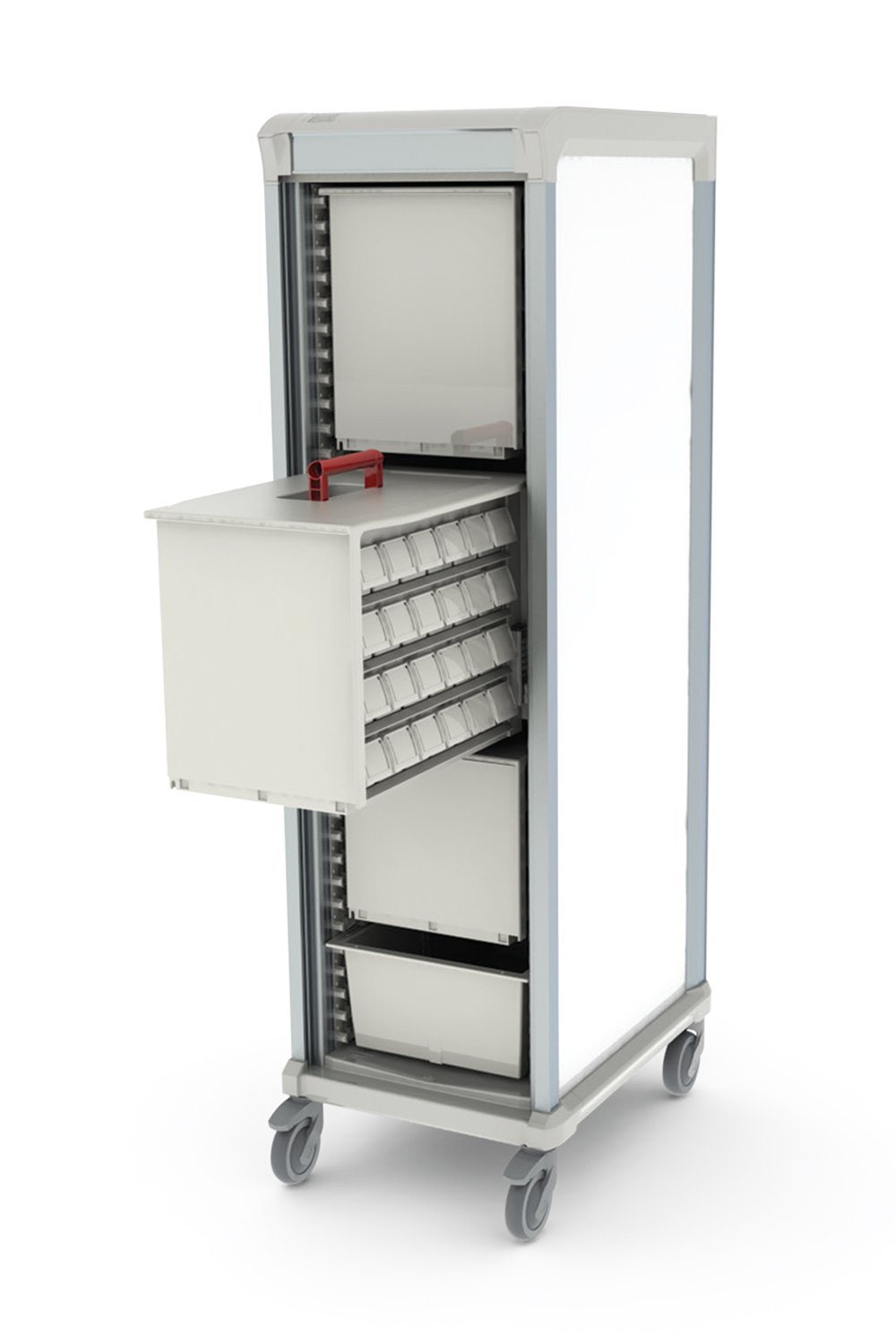 72"H Cart Enclosed Storage Pegasus