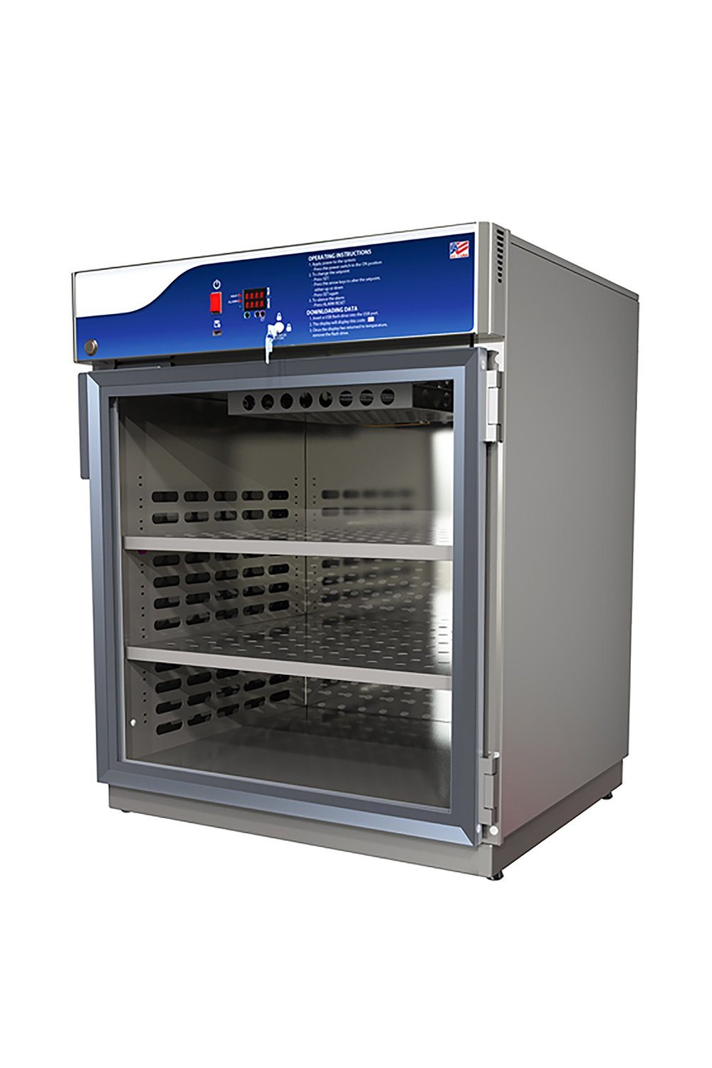 Blanket Warmer, Counter Top Stainless Solutions Macmedical 26.5"D X 30"W X 36"H Solid