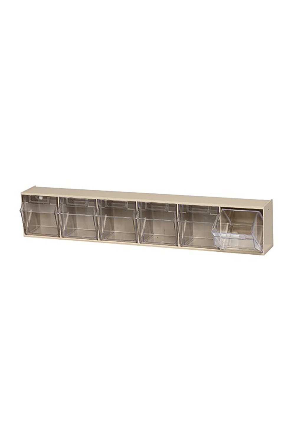 Clear Tip Out Bin Bins & Containers Acart 3-5/8"L x 23-5/8"W x 4-1/2"H 6.0