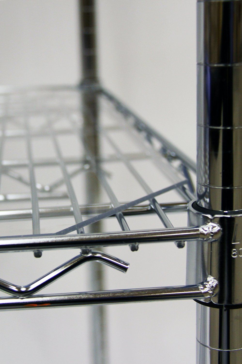 Clear Shelf Cover Open Storage Acart