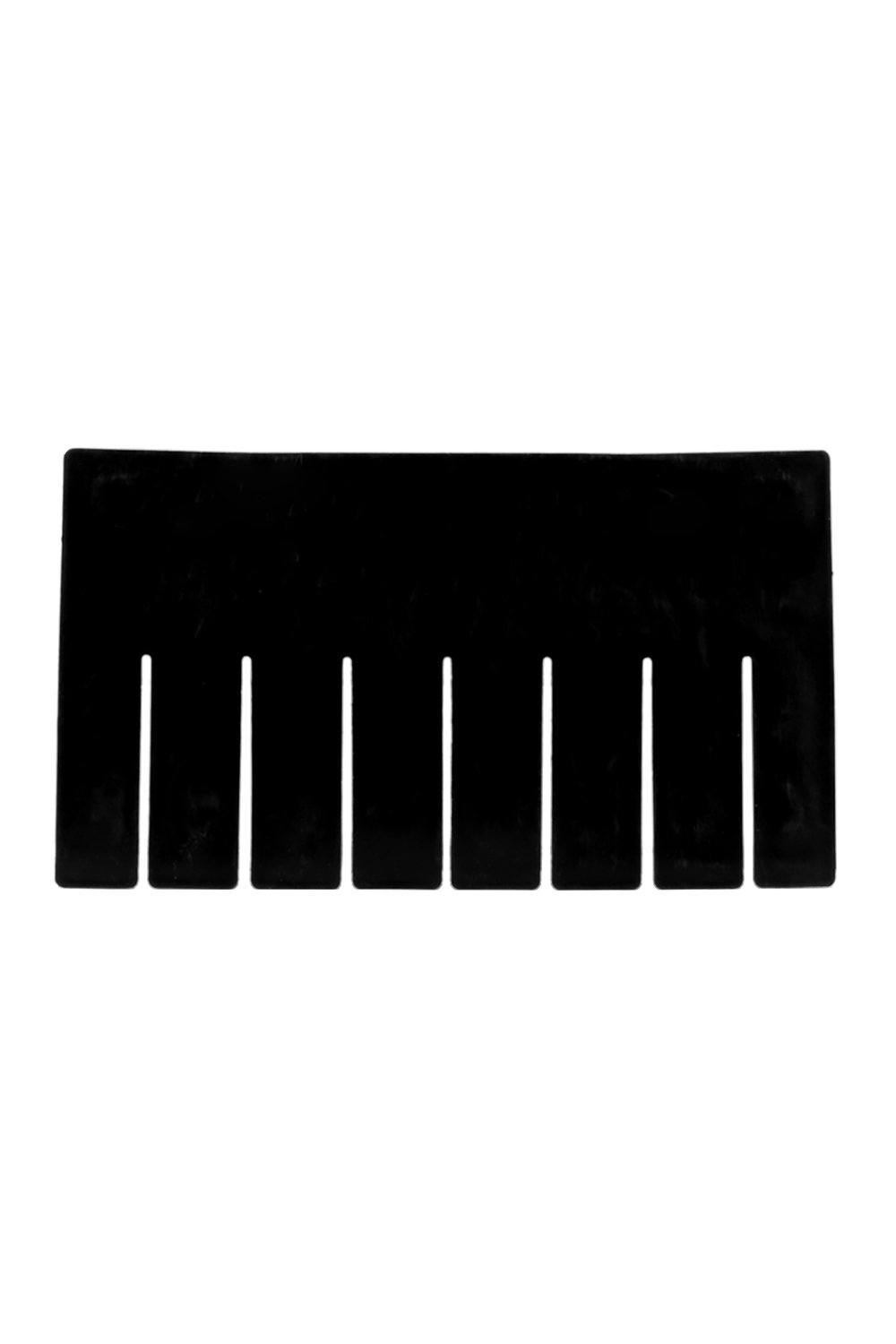 Dividable Grid Container Short Divider Bins & Containers Acart 9-3/4"L x 5-1/2"H Black