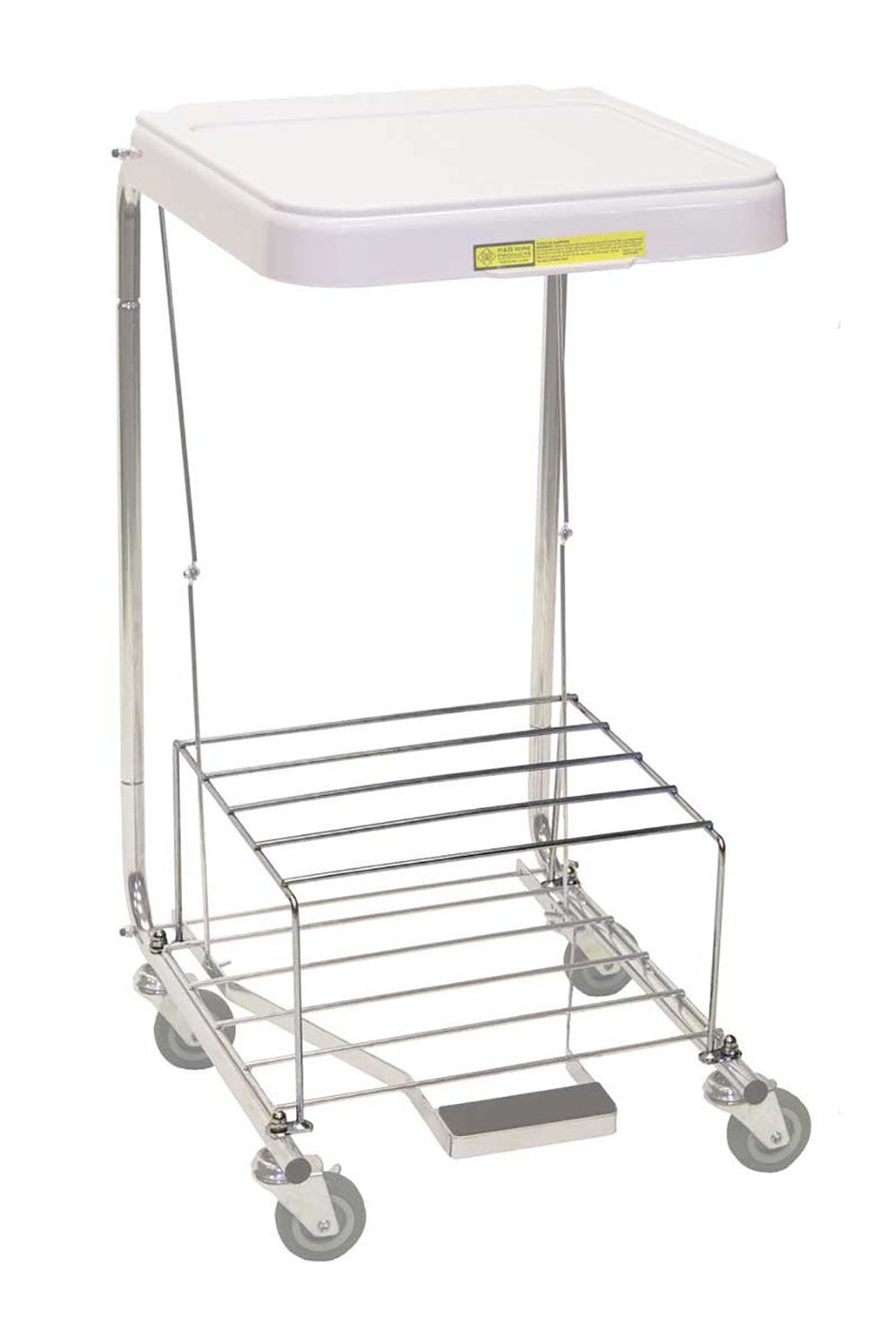 Wire Elevated 7" Shelf for 692 Hamper (new style), Reduces Bag Capacity Infection Control & Housekeeping R&B