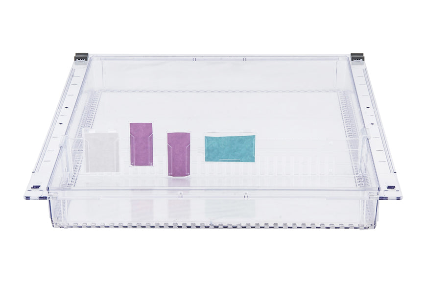 3" Long Divider Open Storage Acart