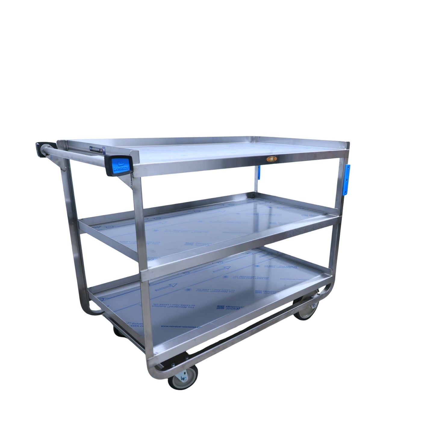 Three Shelf Utility Cart Acart Equipment 