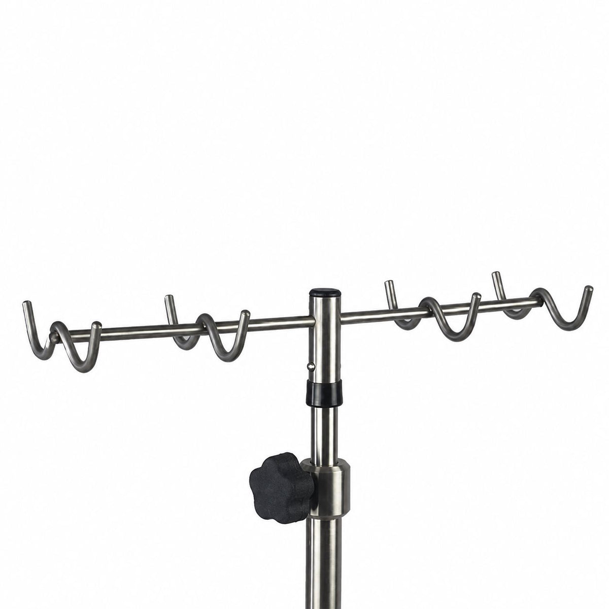 Stainless Steel Base 6 Leg IV Pole AcralMed 8 