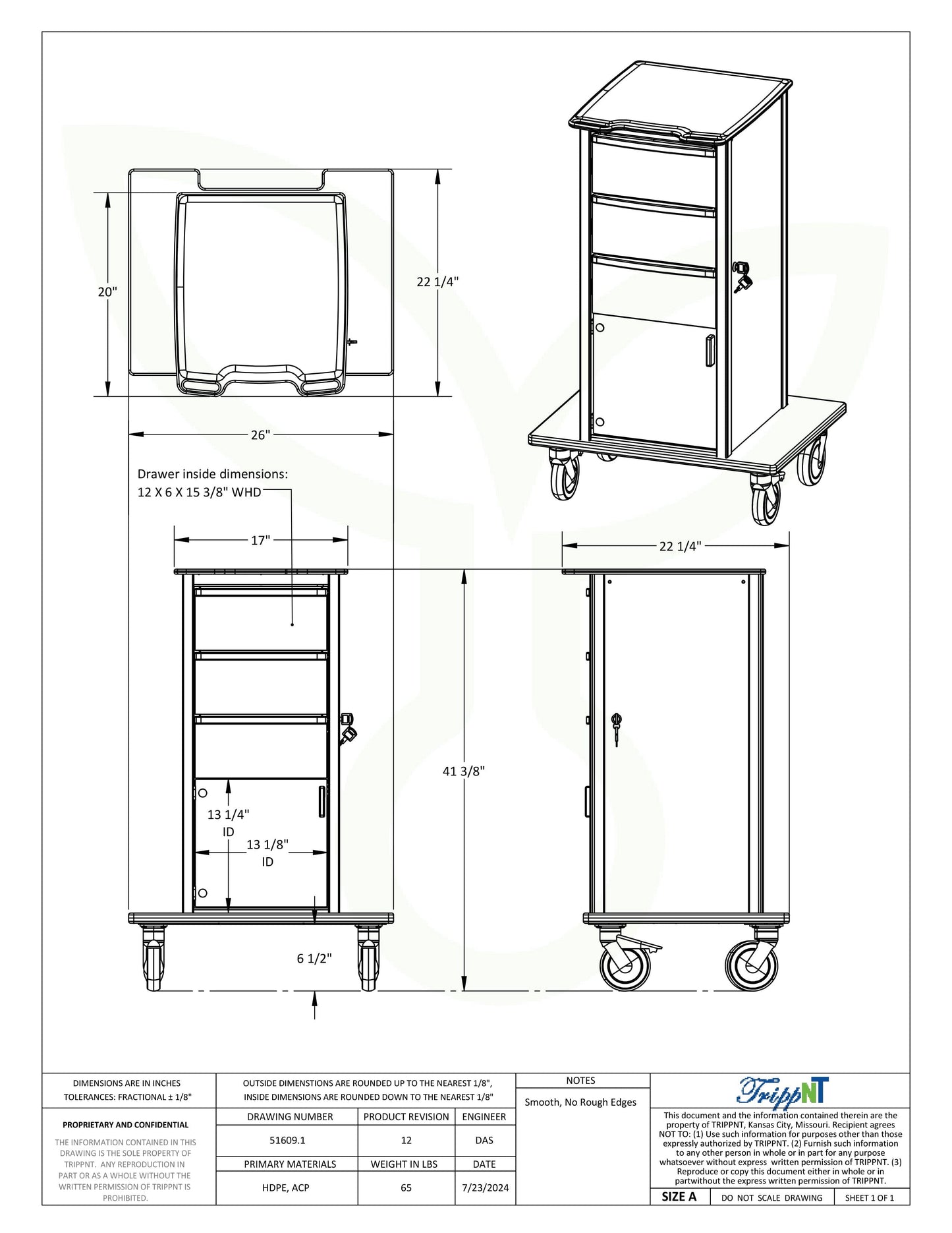 Element 06 Cart Procedure/Bedside Carts TrippNT 